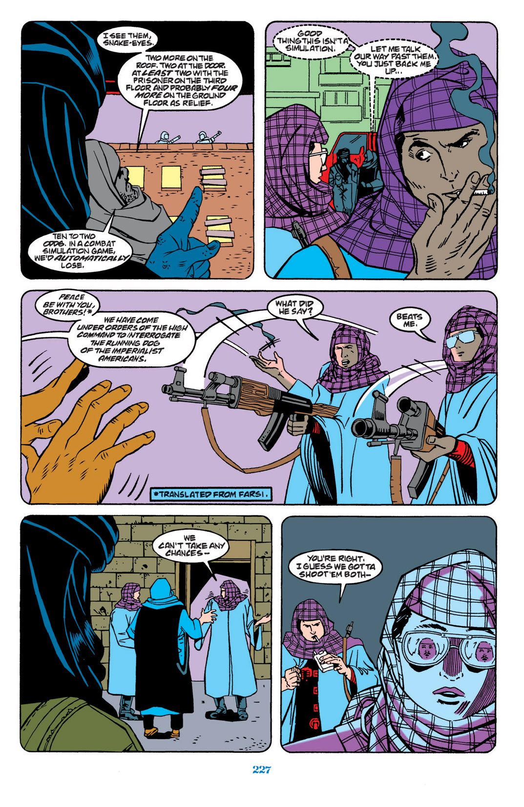 Read online Classic G.I. Joe comic -  Issue # TPB 14 (Part 2) - 121