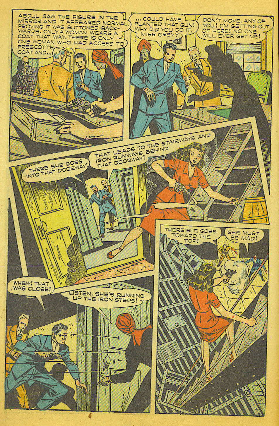 Read online Super-Mystery Comics comic -  Issue #34 - 7