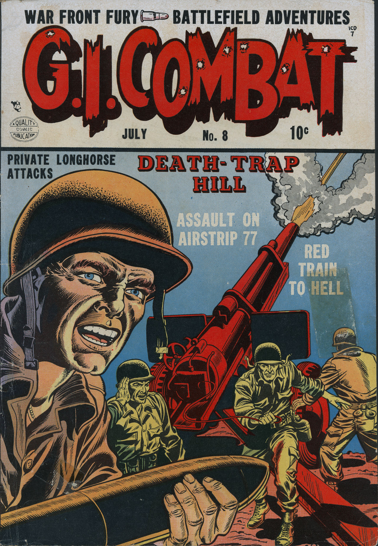 Read online G.I. Combat (1952) comic -  Issue #8 - 1