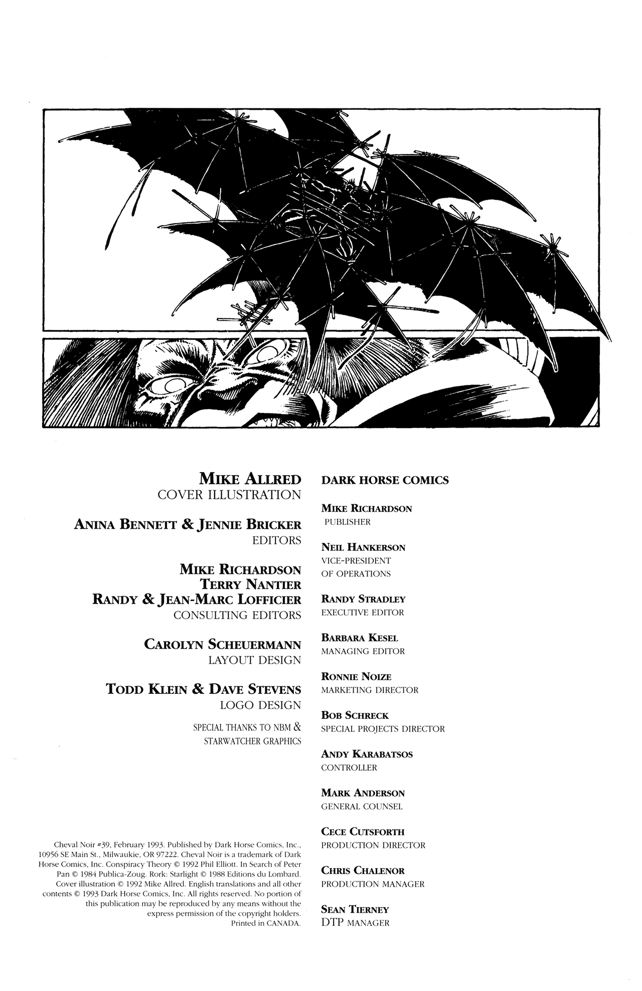 Read online Cheval Noir comic -  Issue #39 - 2