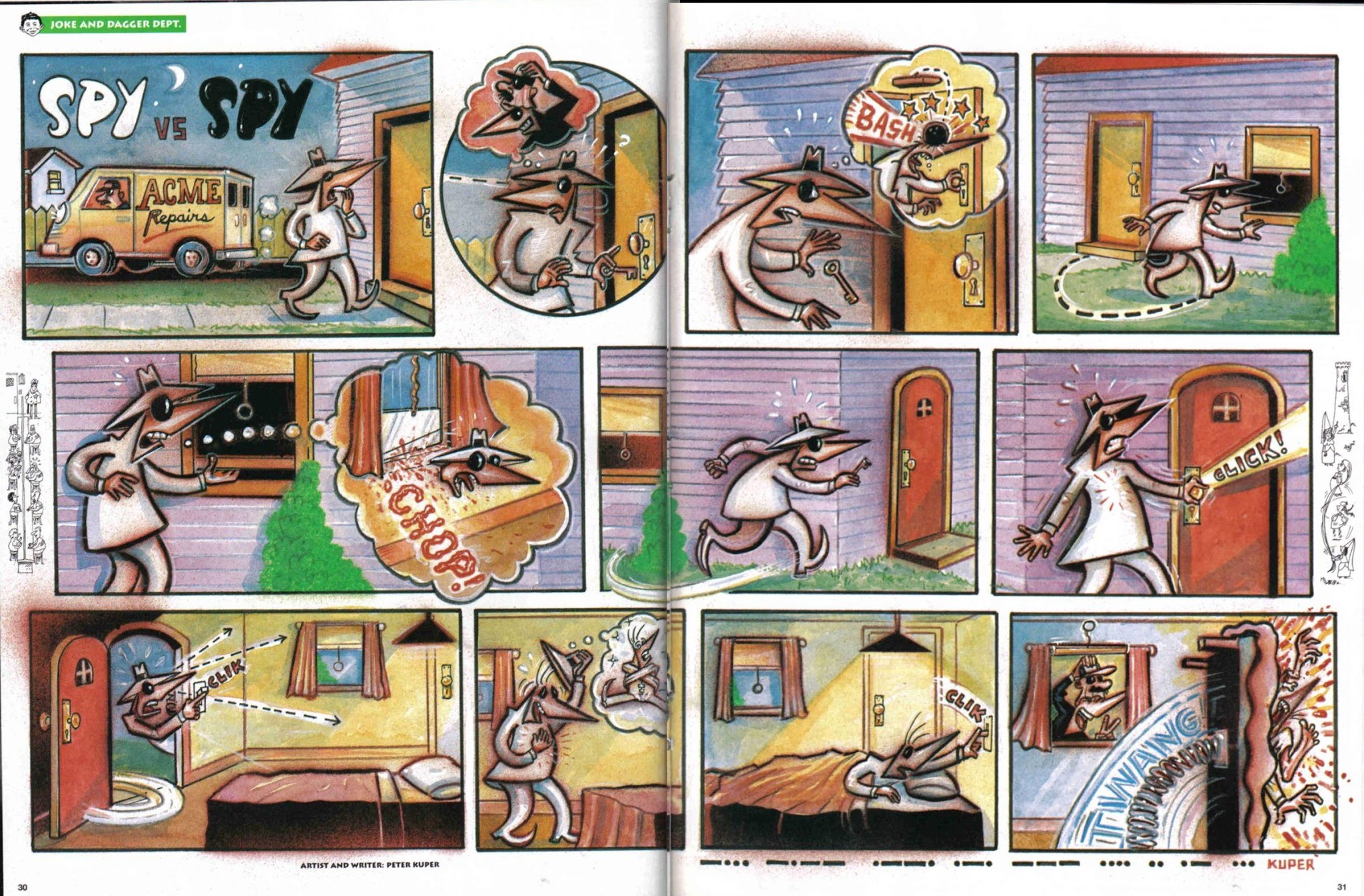 Read online Spy vs. Spy: The Complete Casebook comic -  Issue # TPB - 417