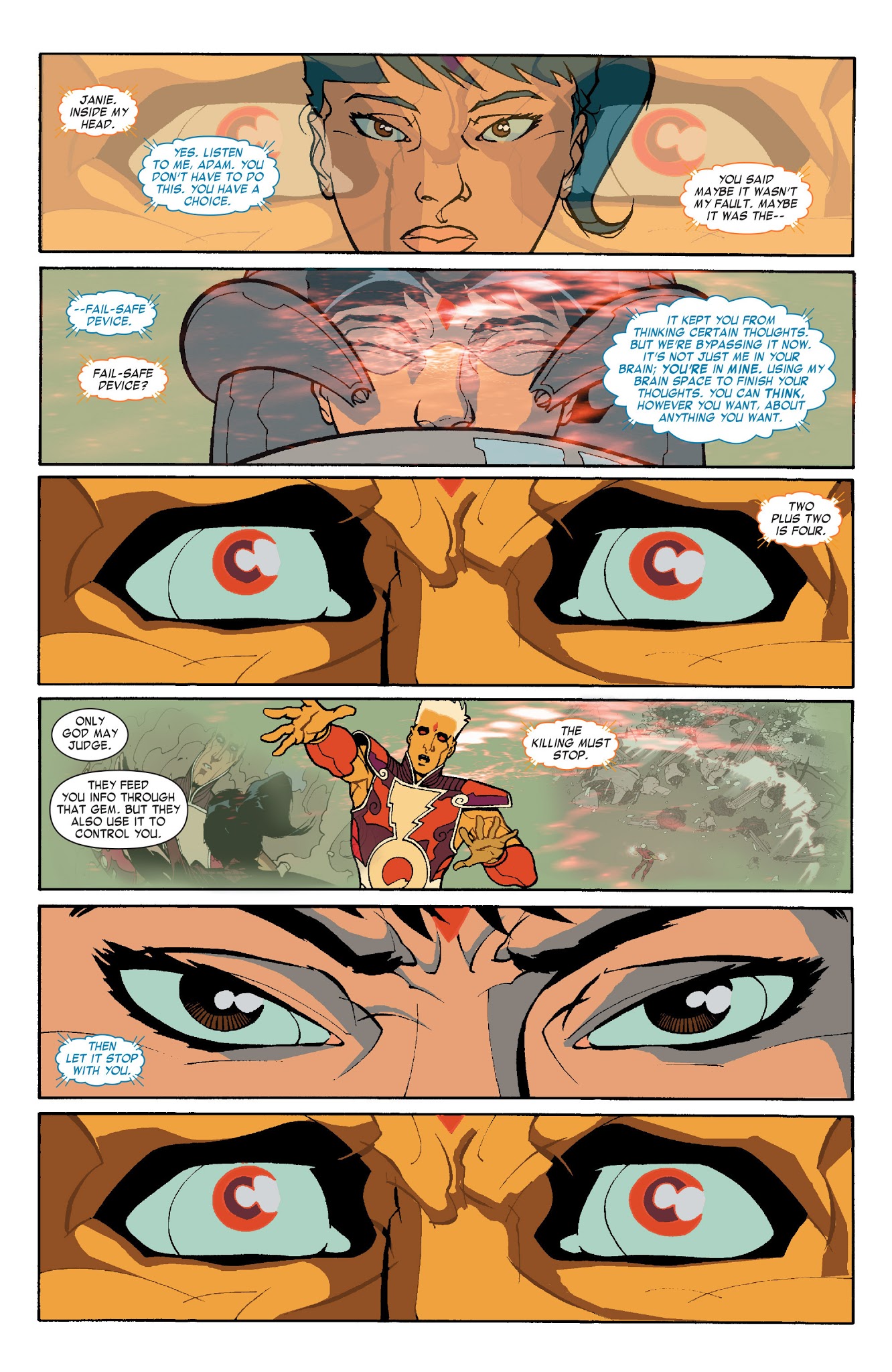 Read online Warlock (2004) comic -  Issue #4 - 14