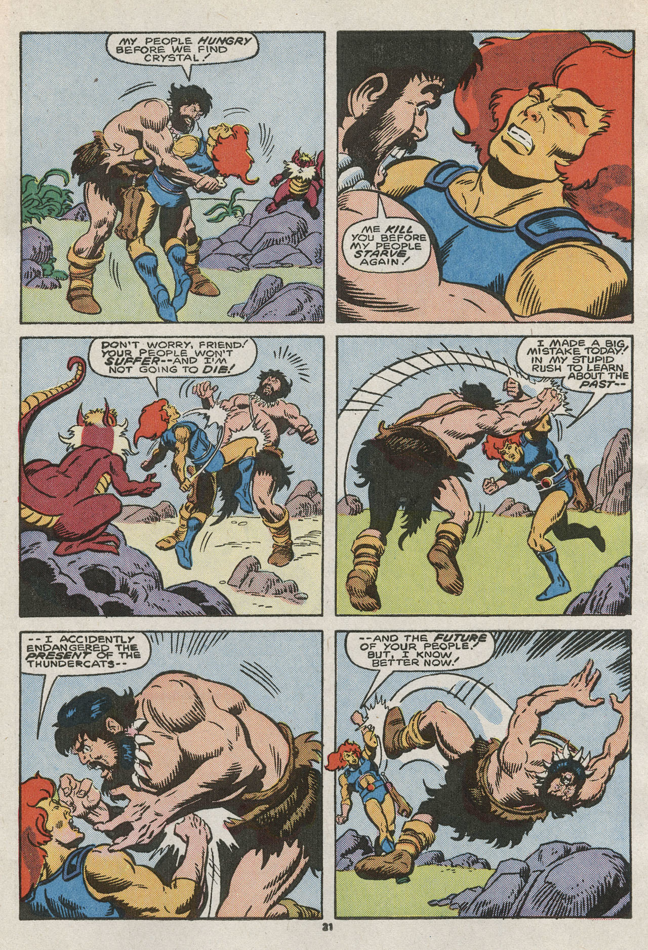 Read online ThunderCats (1985) comic -  Issue #15 - 31
