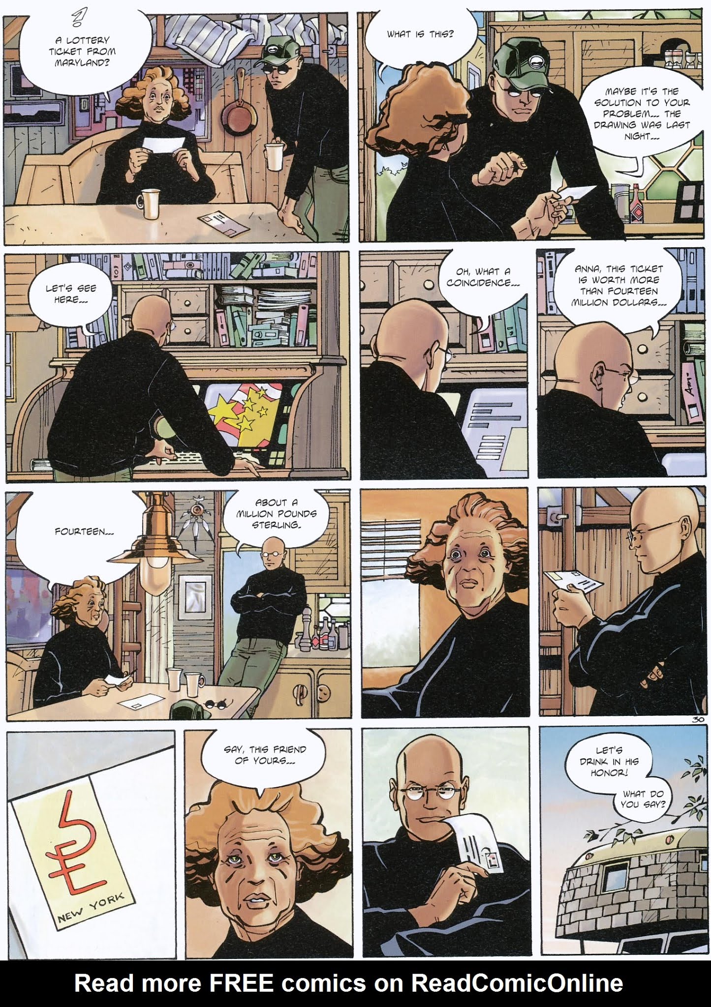 Read online Dallas Barr comic -  Issue #5 - 32