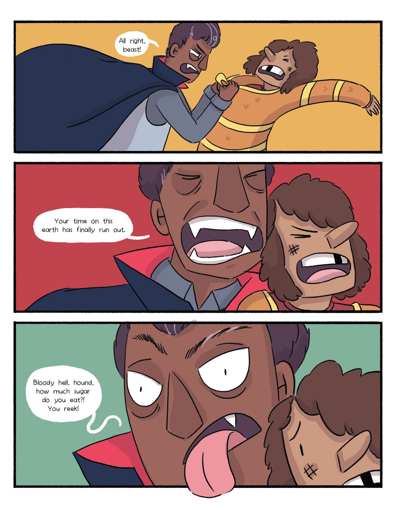 Read online Fake Blood comic -  Issue # TPB (Part 3) - 77