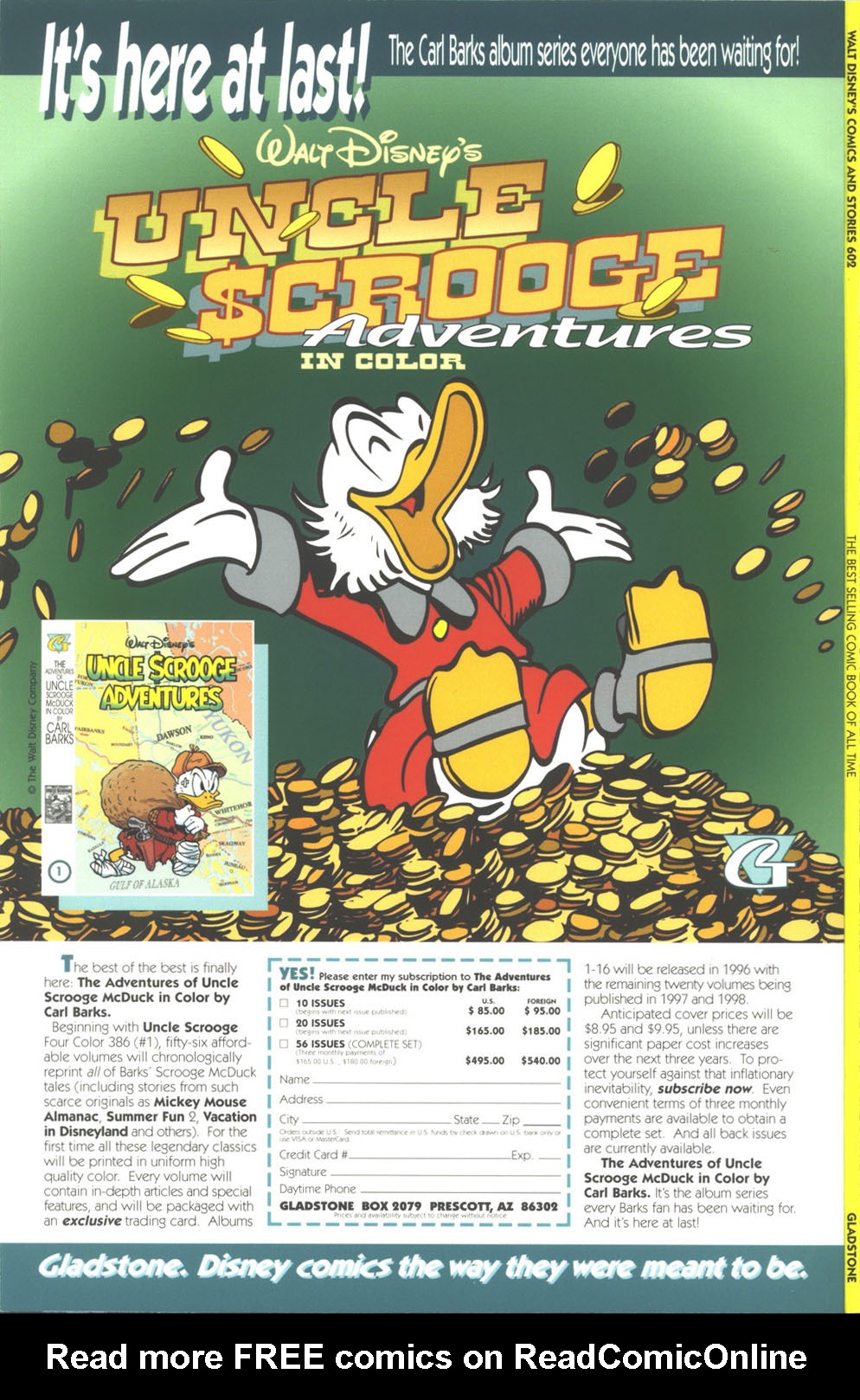 Read online Walt Disney's Comics and Stories comic -  Issue #602 - 64
