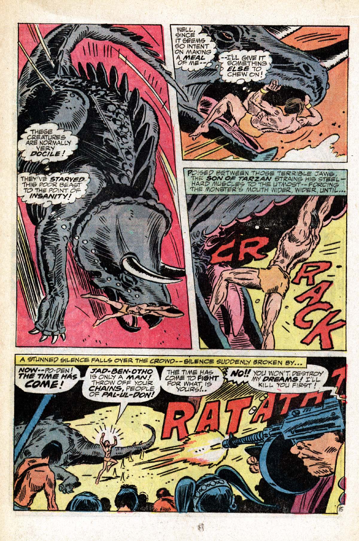 Read online Korak, Son of Tarzan (1972) comic -  Issue #48 - 16