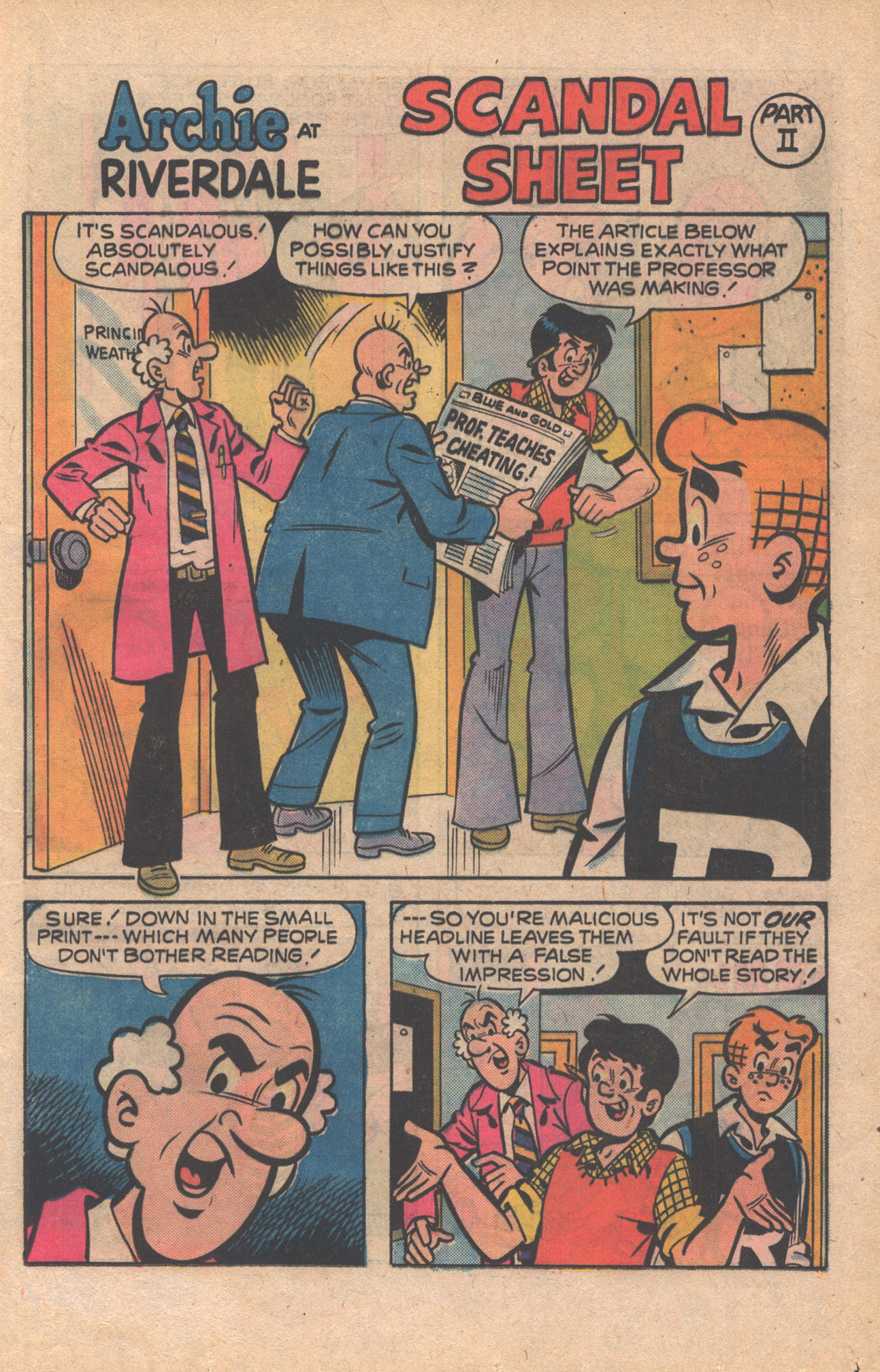 Read online Archie at Riverdale High (1972) comic -  Issue #33 - 13