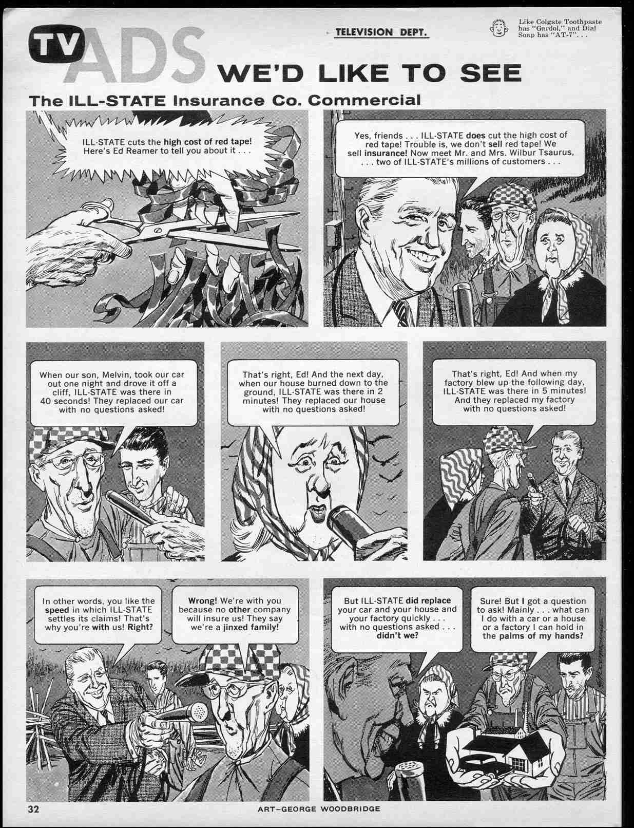 Read online MAD comic -  Issue #50 - 34