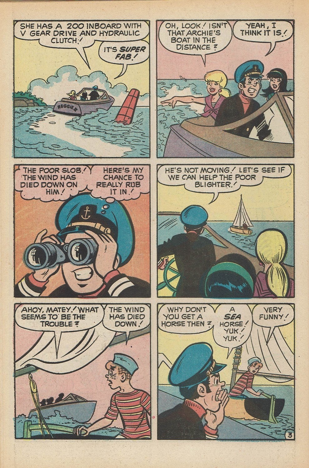 Read online Reggie and Me (1966) comic -  Issue #59 - 22