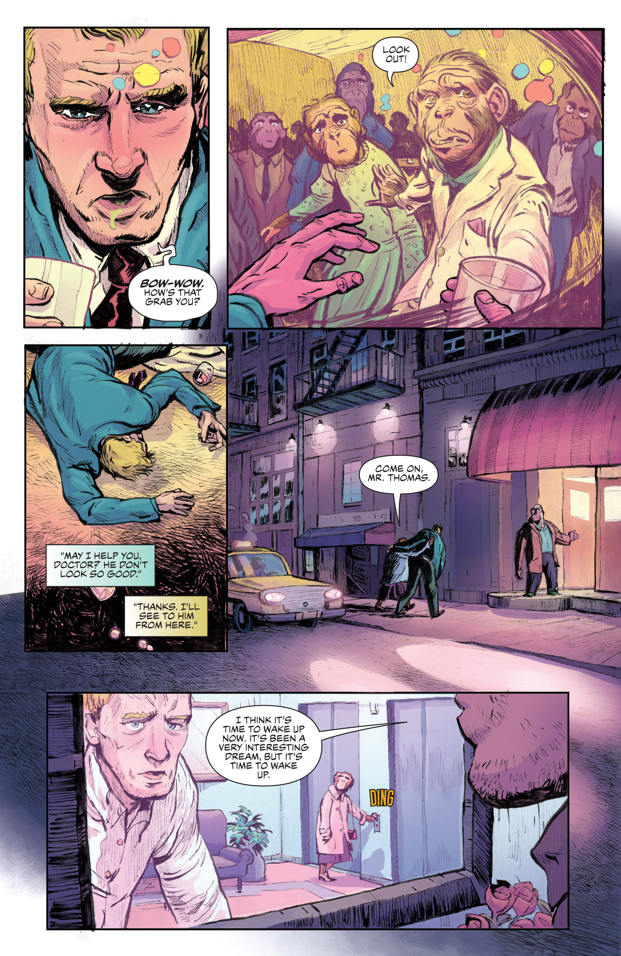Read online Planet of the Apes Visionaries comic -  Issue # TPB - 91