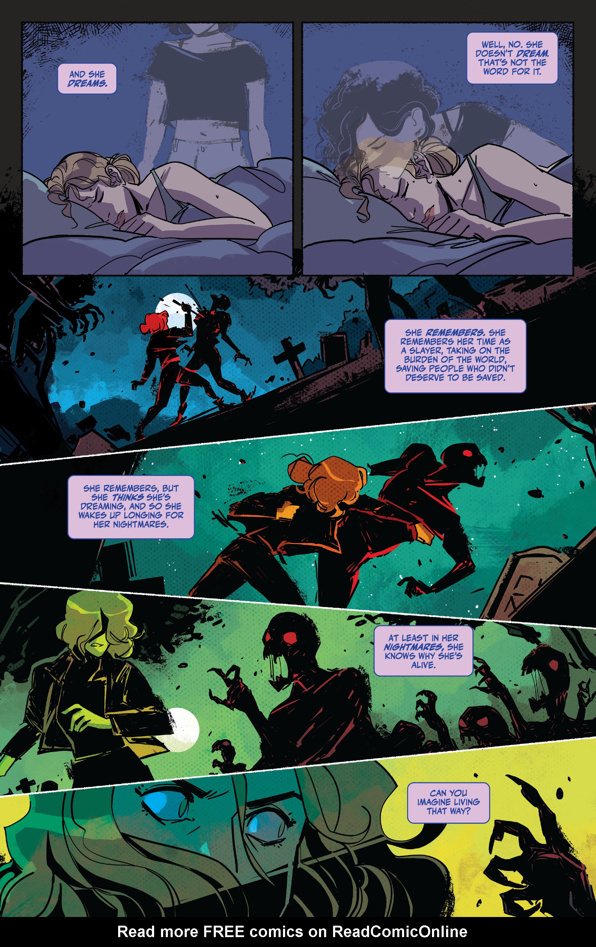 Read online The Vampire Slayer comic -  Issue #10 - 12