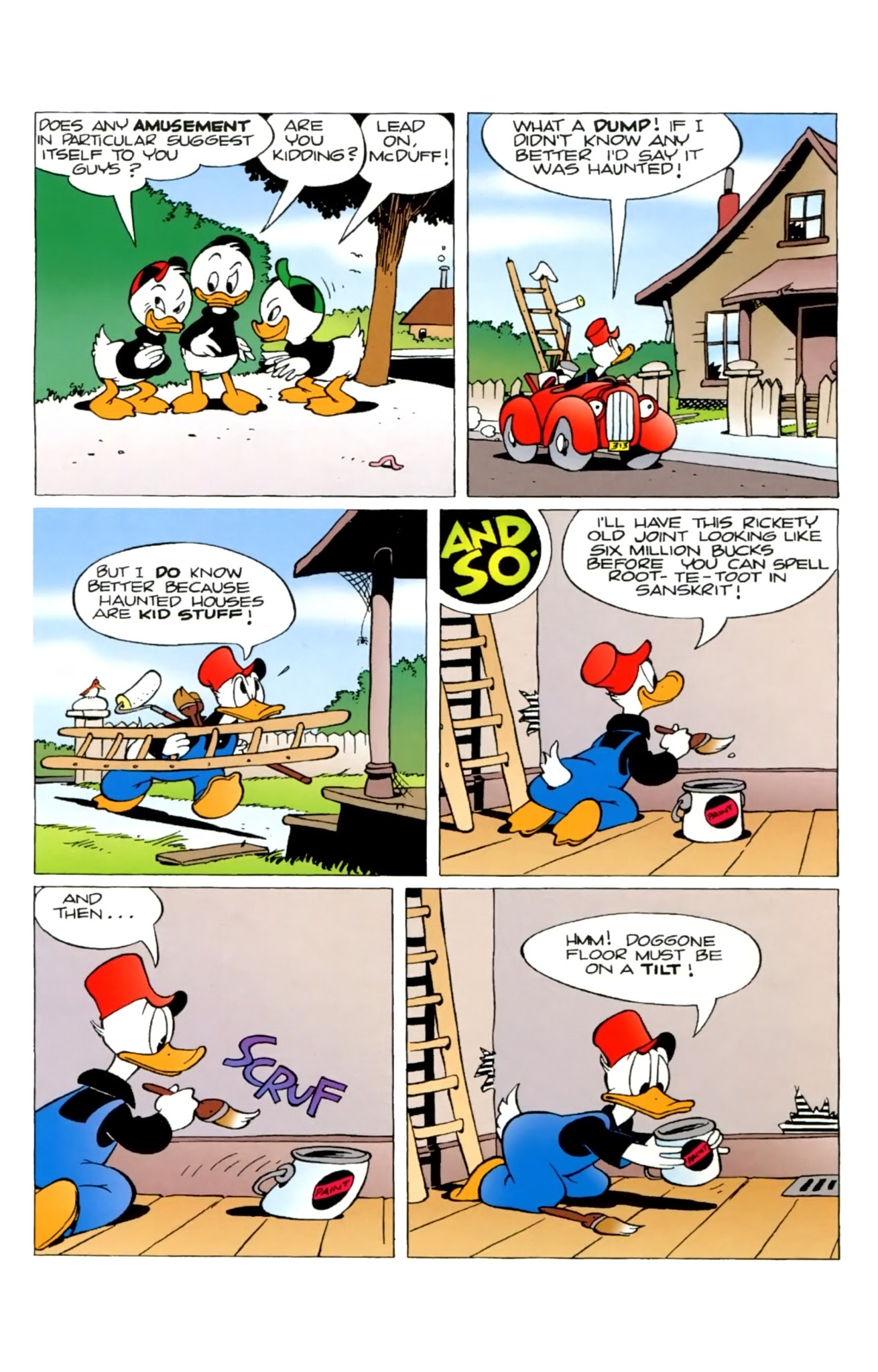 Read online Donald Duck's Halloween Scream! comic -  Issue #2 - 5
