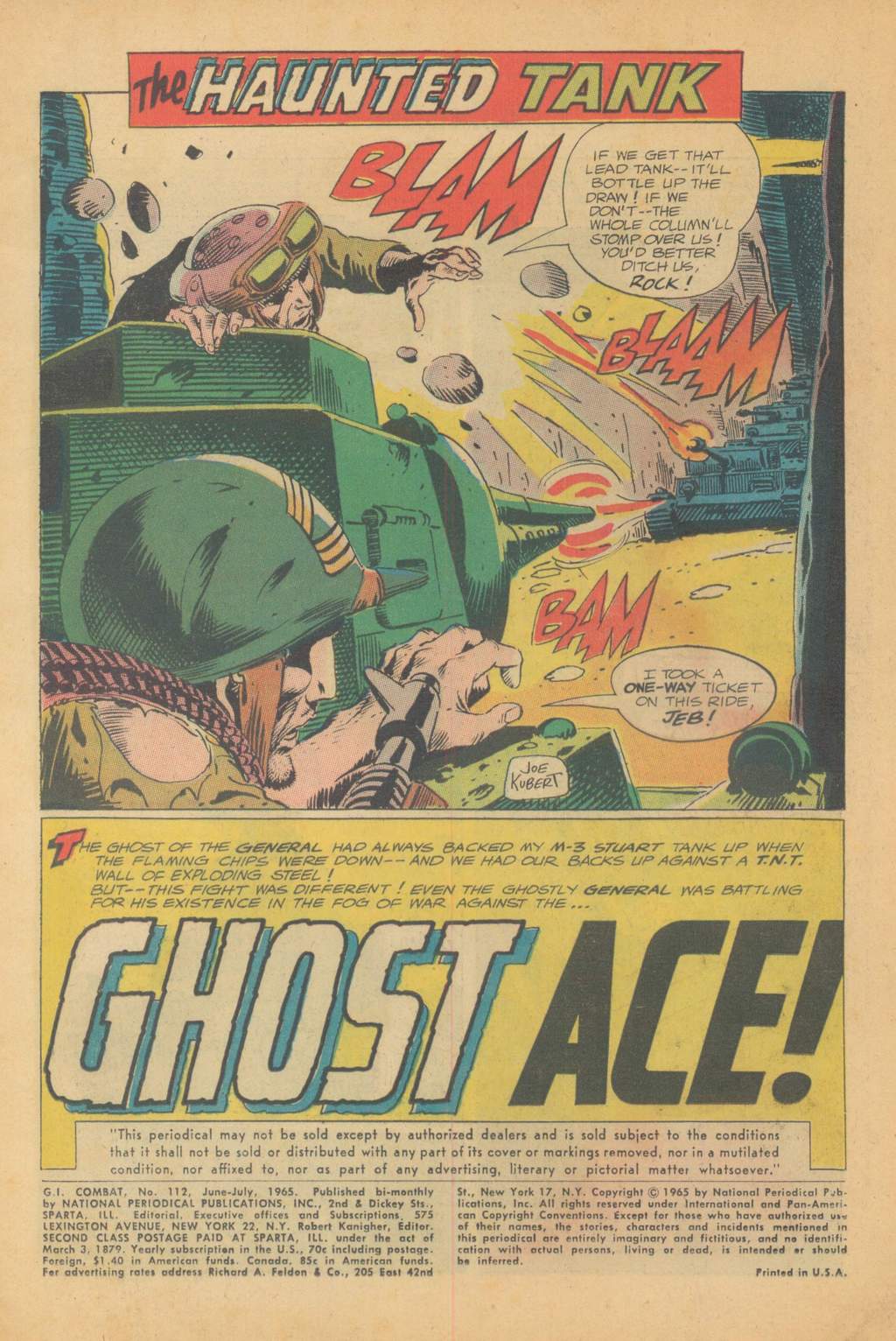 Read online G.I. Combat (1952) comic -  Issue #112 - 3