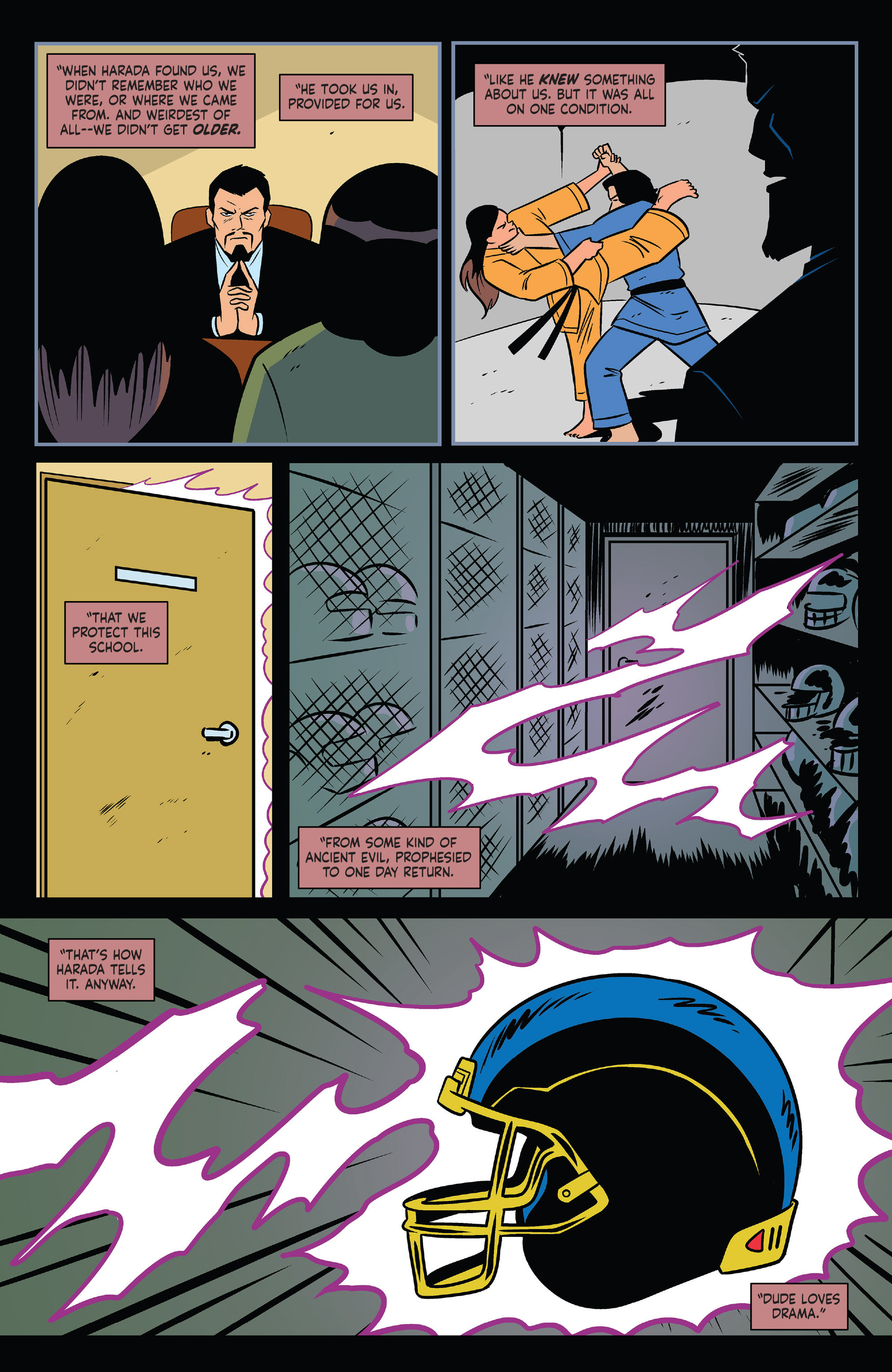 Read online Valiant High comic -  Issue #3 - 8