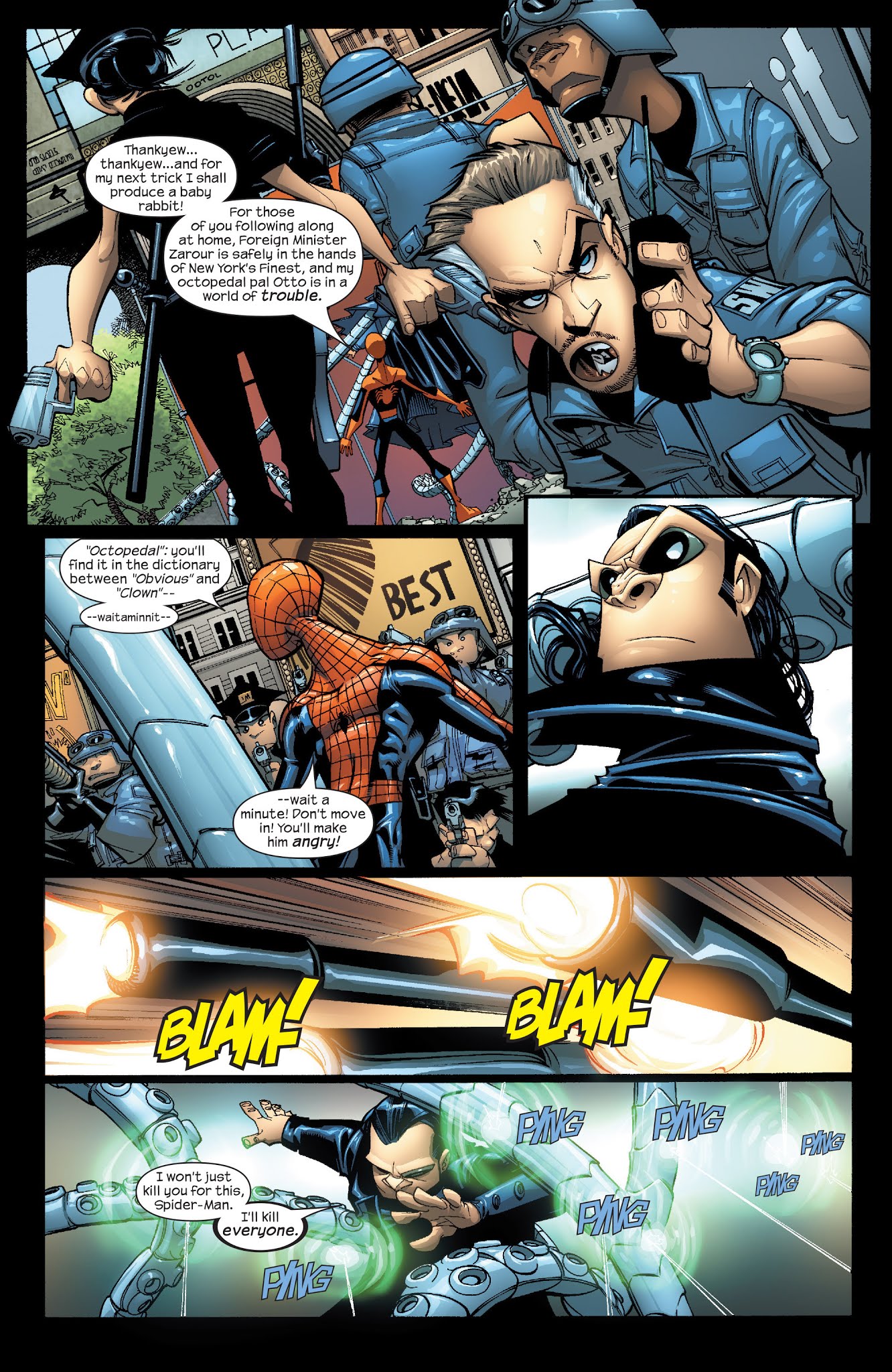 Read online The Spectacular Spider-Man (2003) comic -  Issue # _TPB 2 - 108