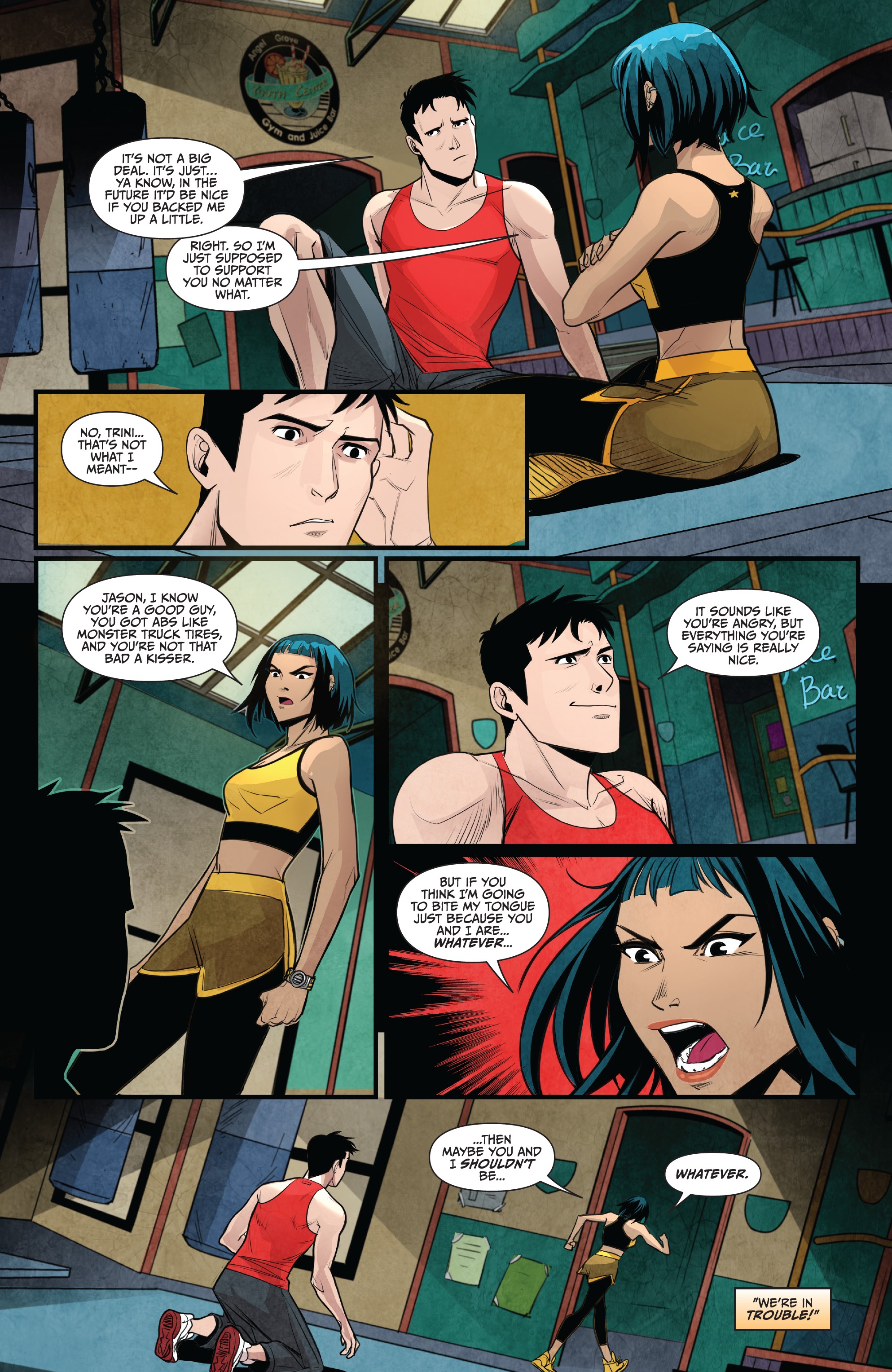 Read online Saban's Go Go Power Rangers comic -  Issue #19 - 11