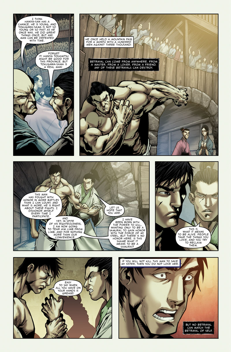 Read online Samurai's Blood comic -  Issue #4 - 17