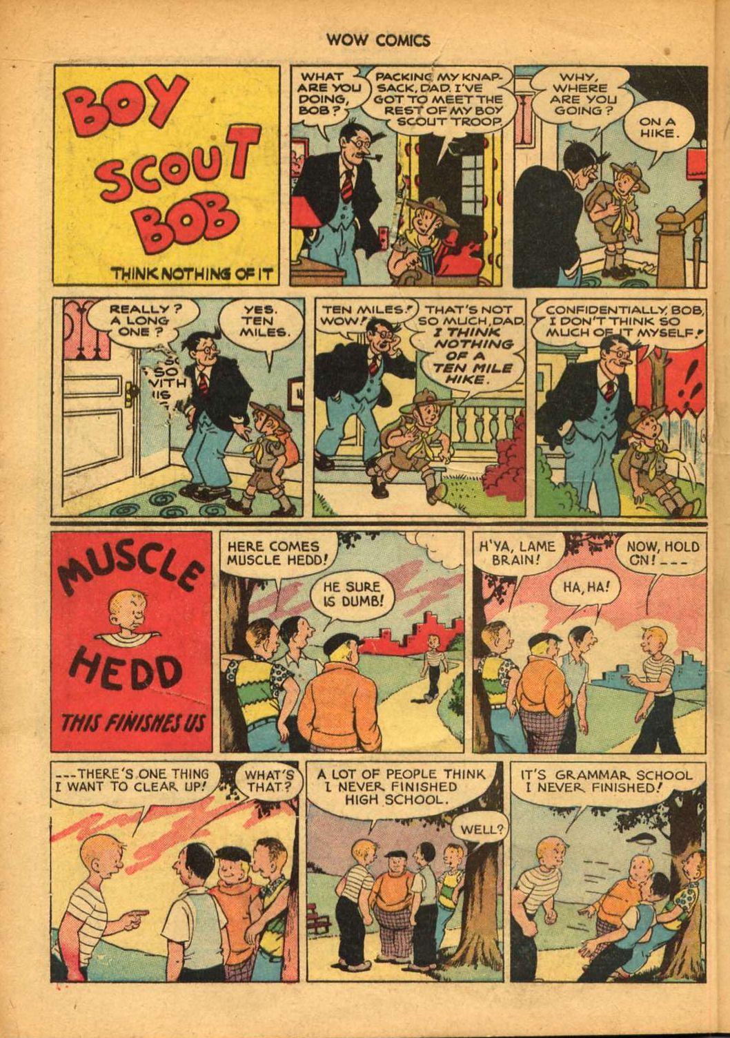 Read online Wow Comics comic -  Issue #63 - 12