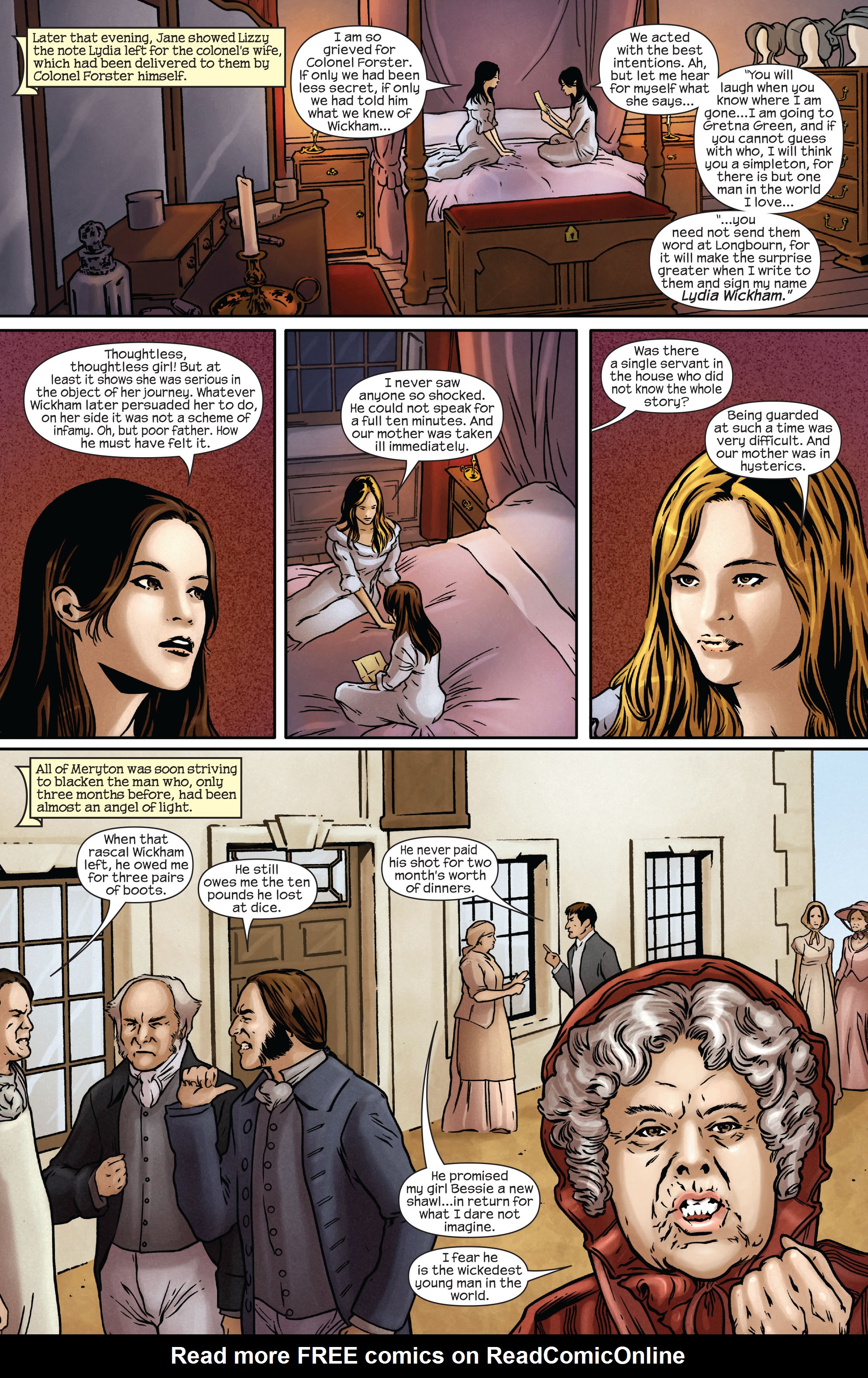 Read online Pride & Prejudice (2009) comic -  Issue #5 - 6