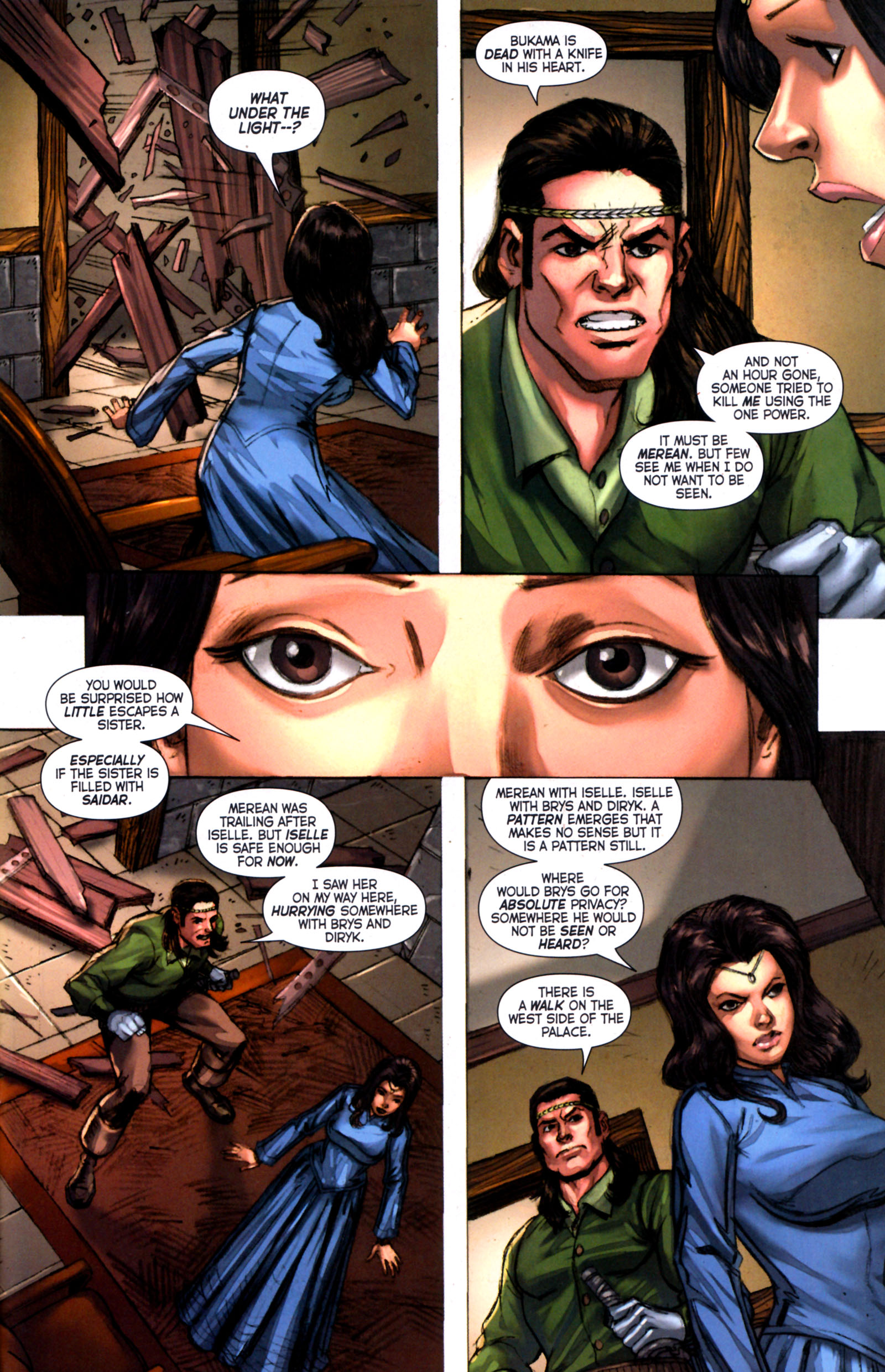 Read online Robert Jordan's The Wheel of Time: New Spring comic -  Issue #8 - 17