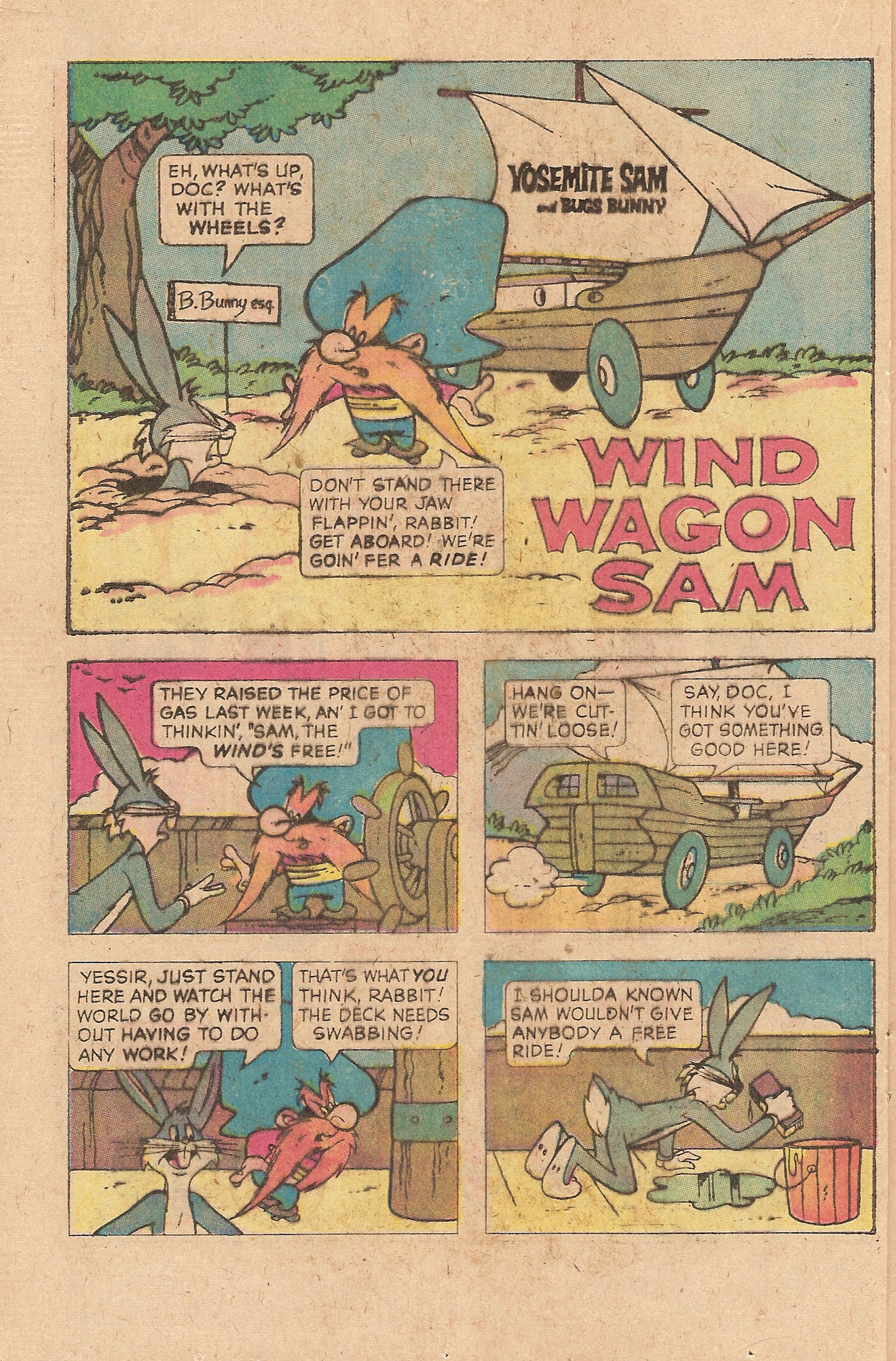 Read online Yosemite Sam and Bugs Bunny comic -  Issue #39 - 20