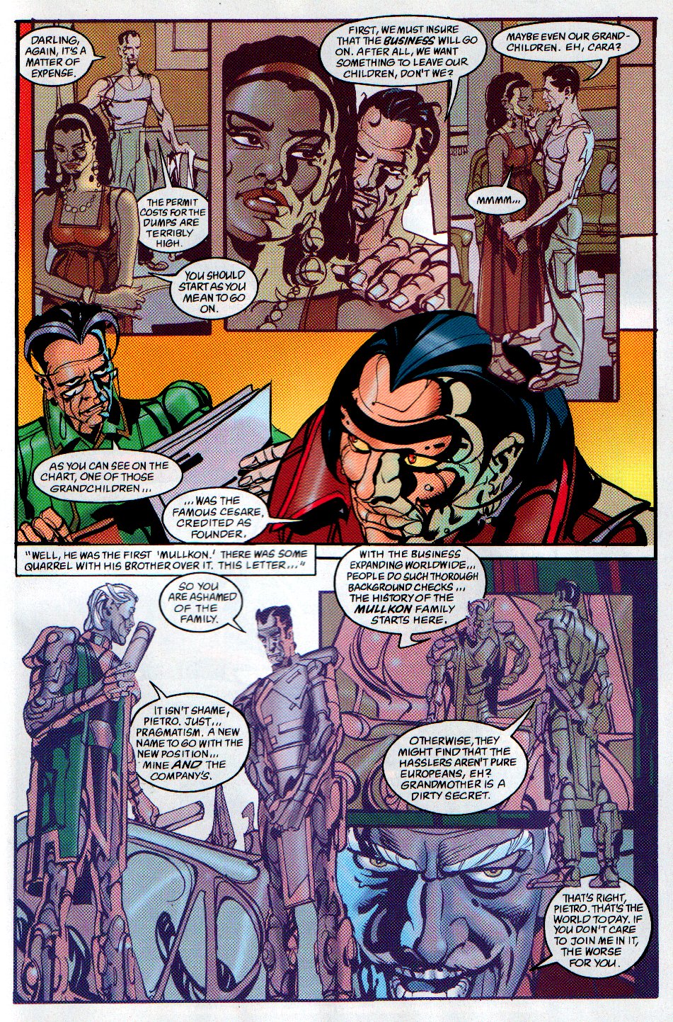 Read online John Jakes' Mulkon Empire comic -  Issue #1 - 17