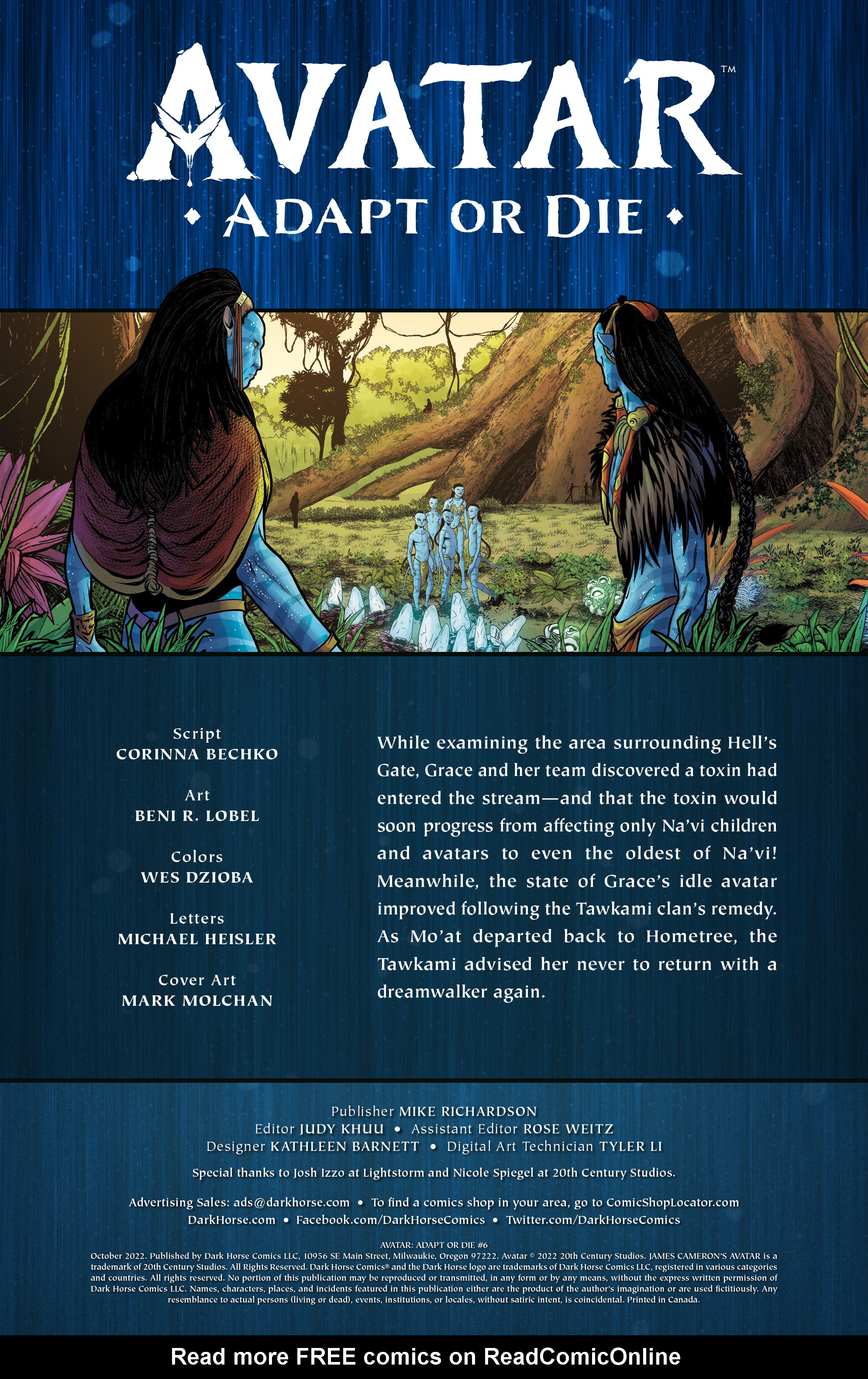 Read online Avatar: Adapt or Die comic -  Issue #6 - 2