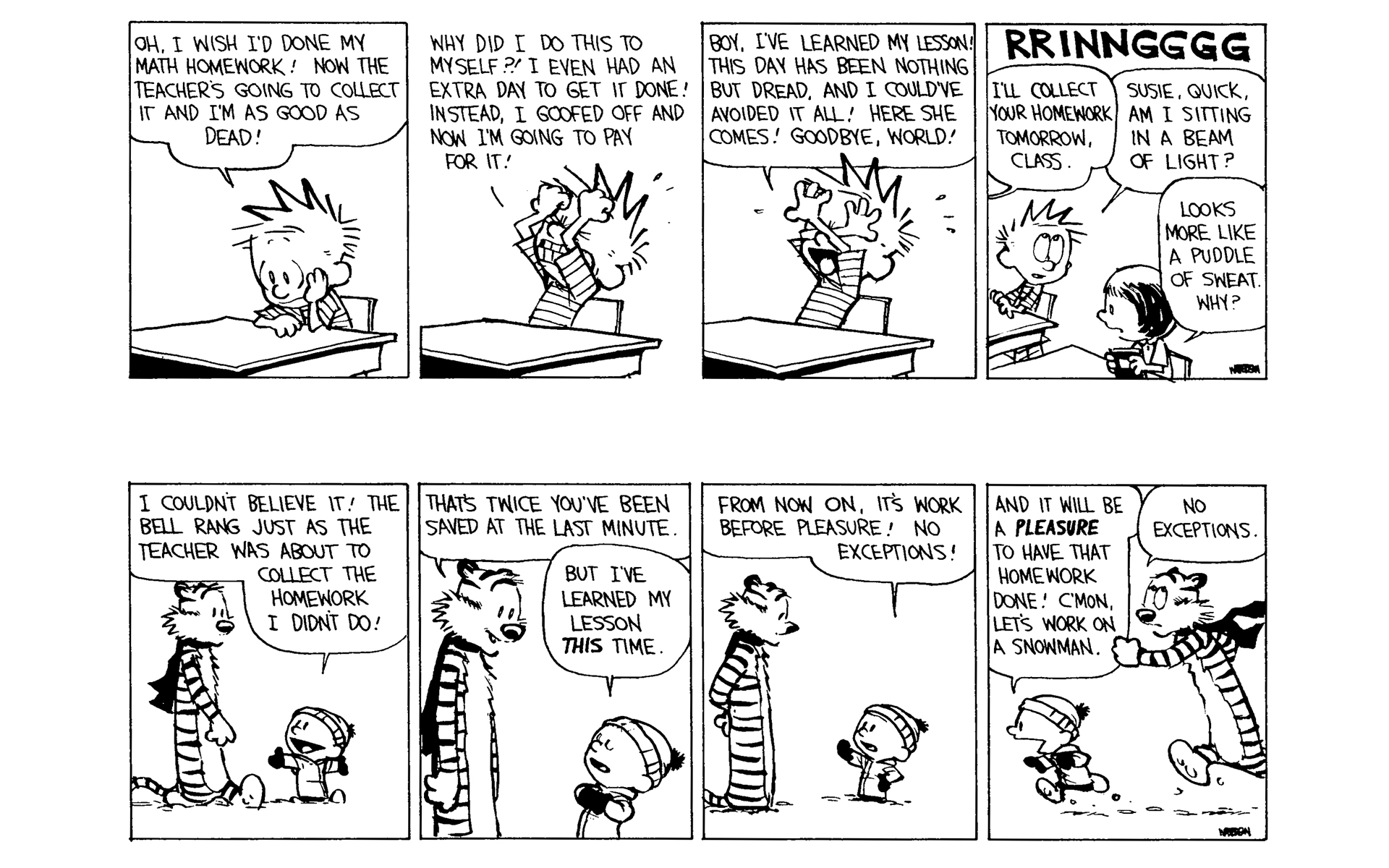 Read online Calvin and Hobbes comic -  Issue #10 - 116