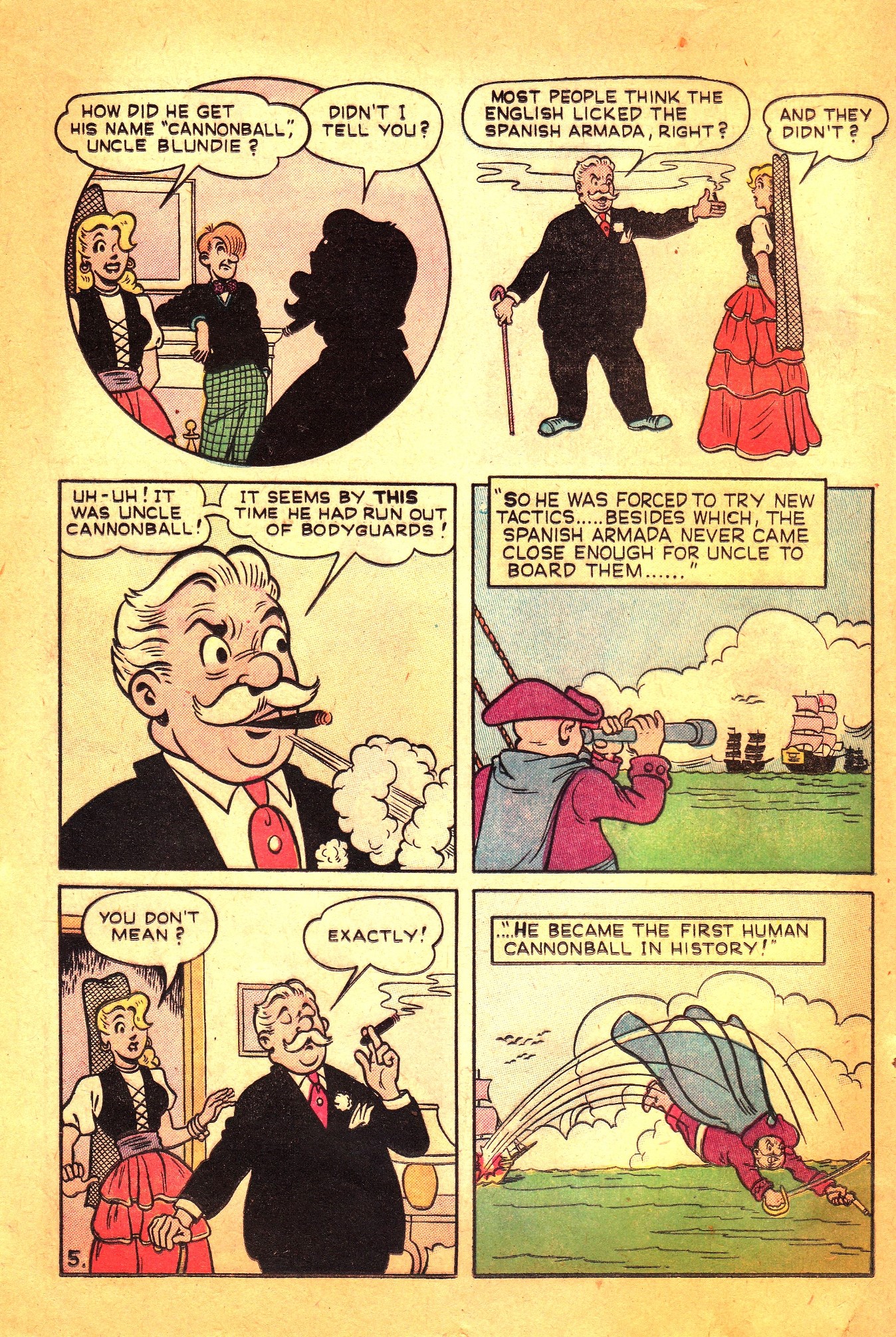 Read online Pep Comics comic -  Issue #87 - 16