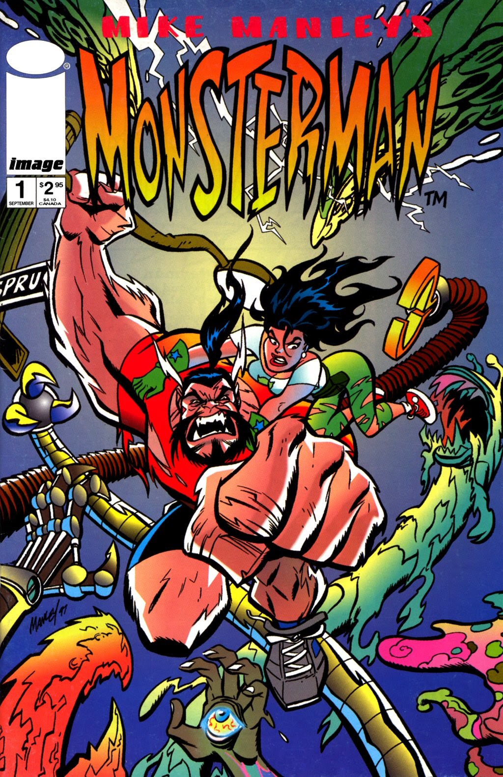 Read online Monsterman comic -  Issue # Full - 1