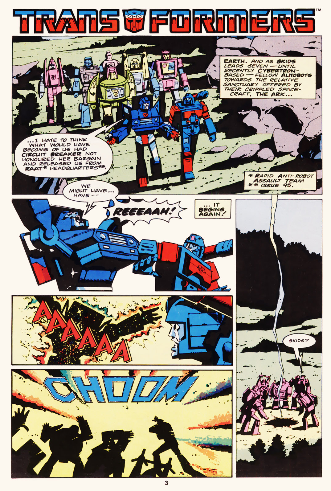 Read online The Transformers (UK) comic -  Issue #101 - 3