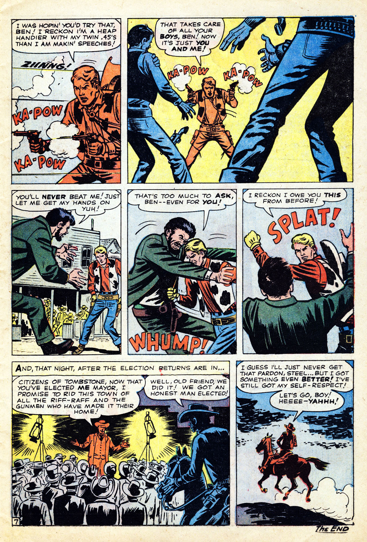 Read online Gunsmoke Western comic -  Issue #65 - 11
