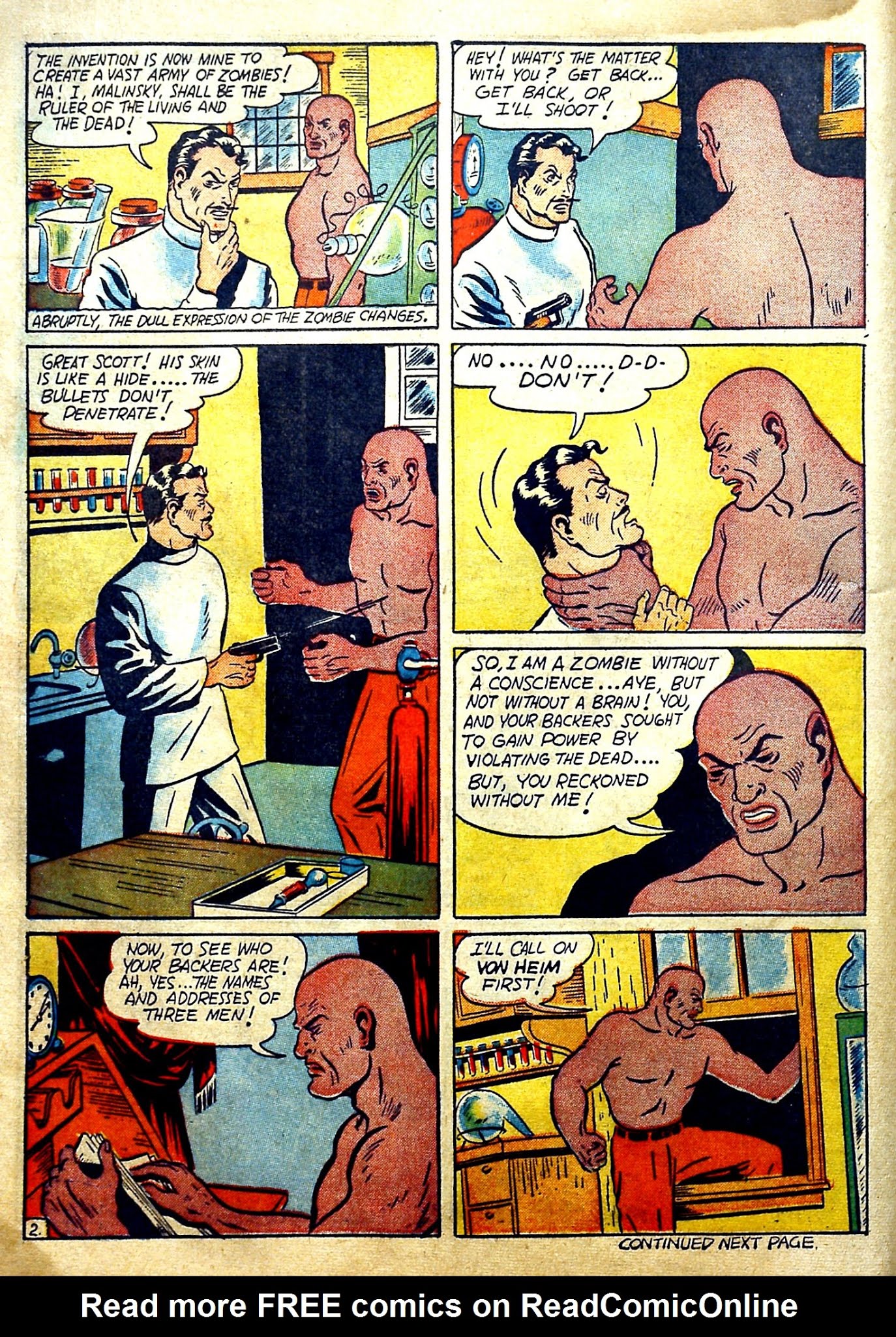 Read online Reg'lar Fellers Heroic Comics comic -  Issue #1 - 17