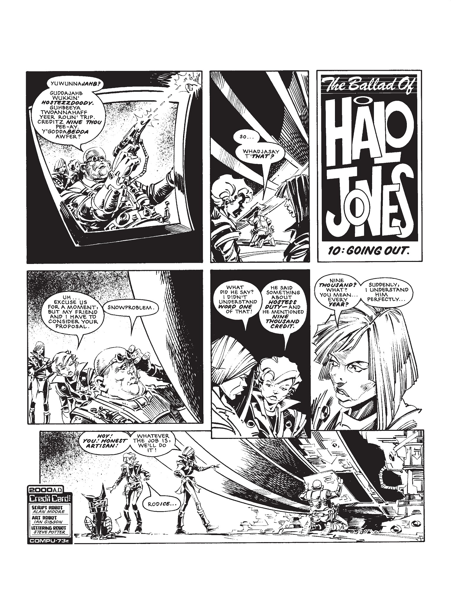 Read online The Ballad of Halo Jones comic -  Issue # TPB - 51