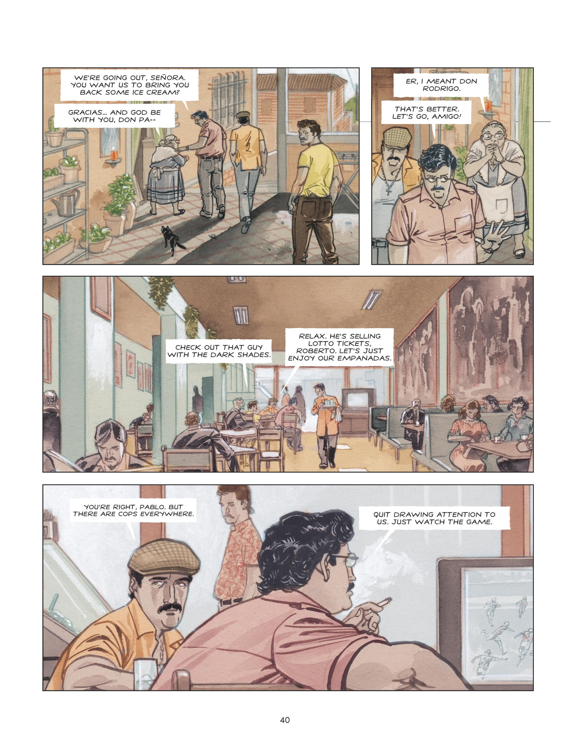 Read online Escobar - El Patrón comic -  Issue #2 - 38