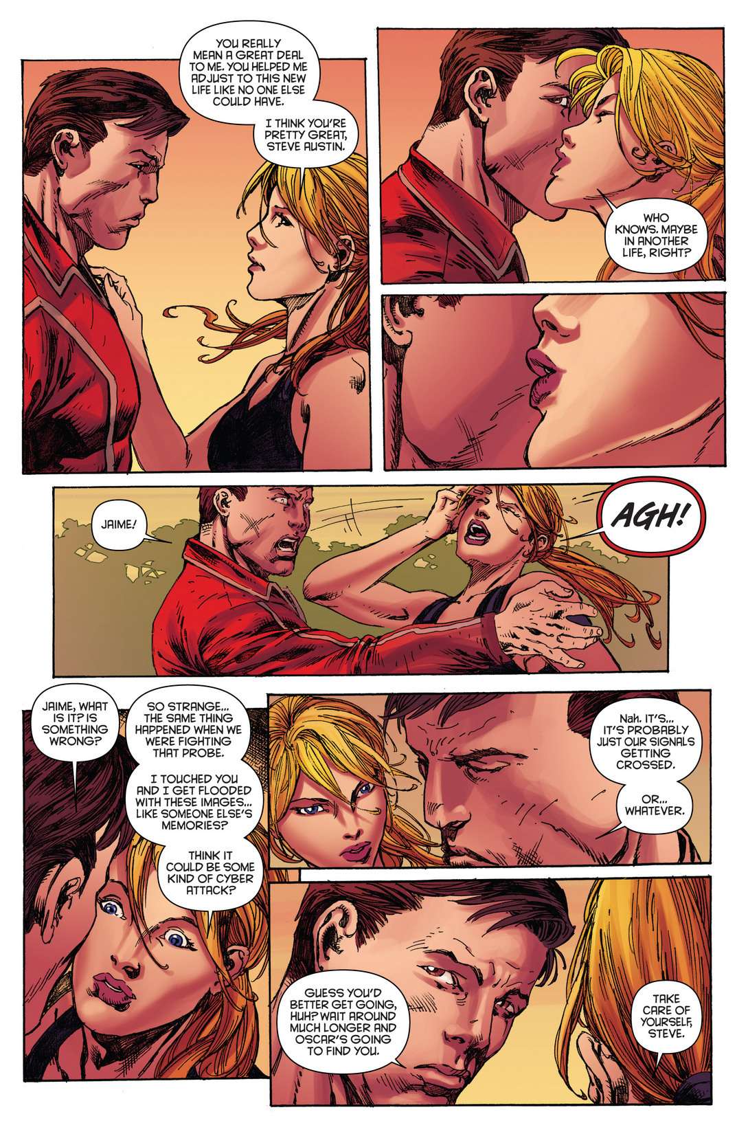 Read online Bionic Man comic -  Issue #26 - 22