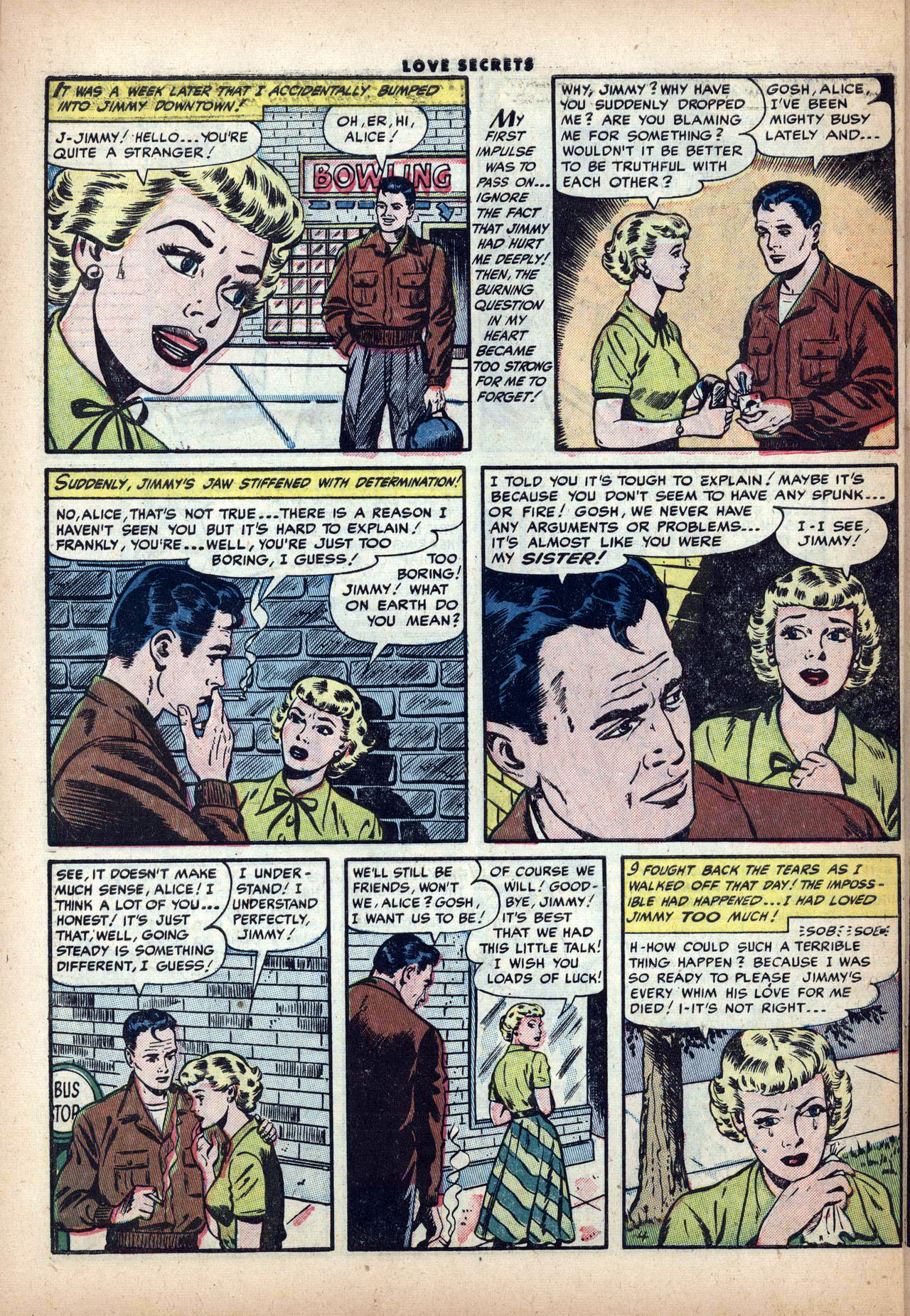 Read online Love Secrets (1953) comic -  Issue #39 - 30