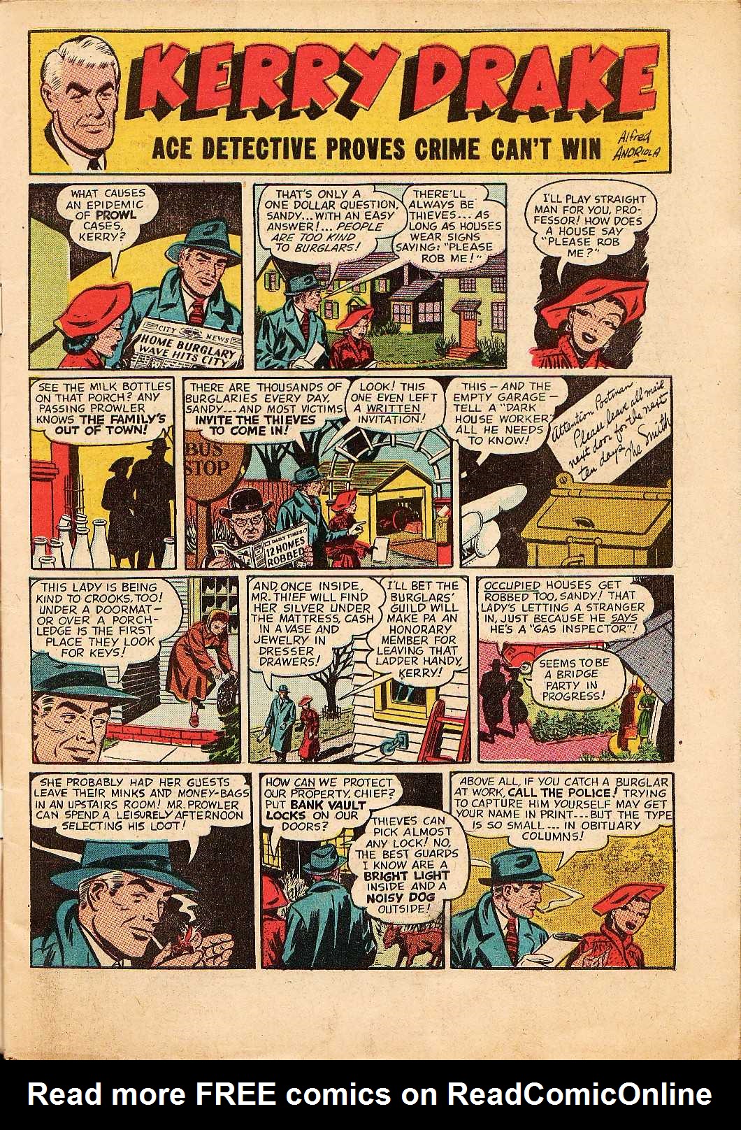 Read online Kerry Drake Detective Cases comic -  Issue #12 - 3