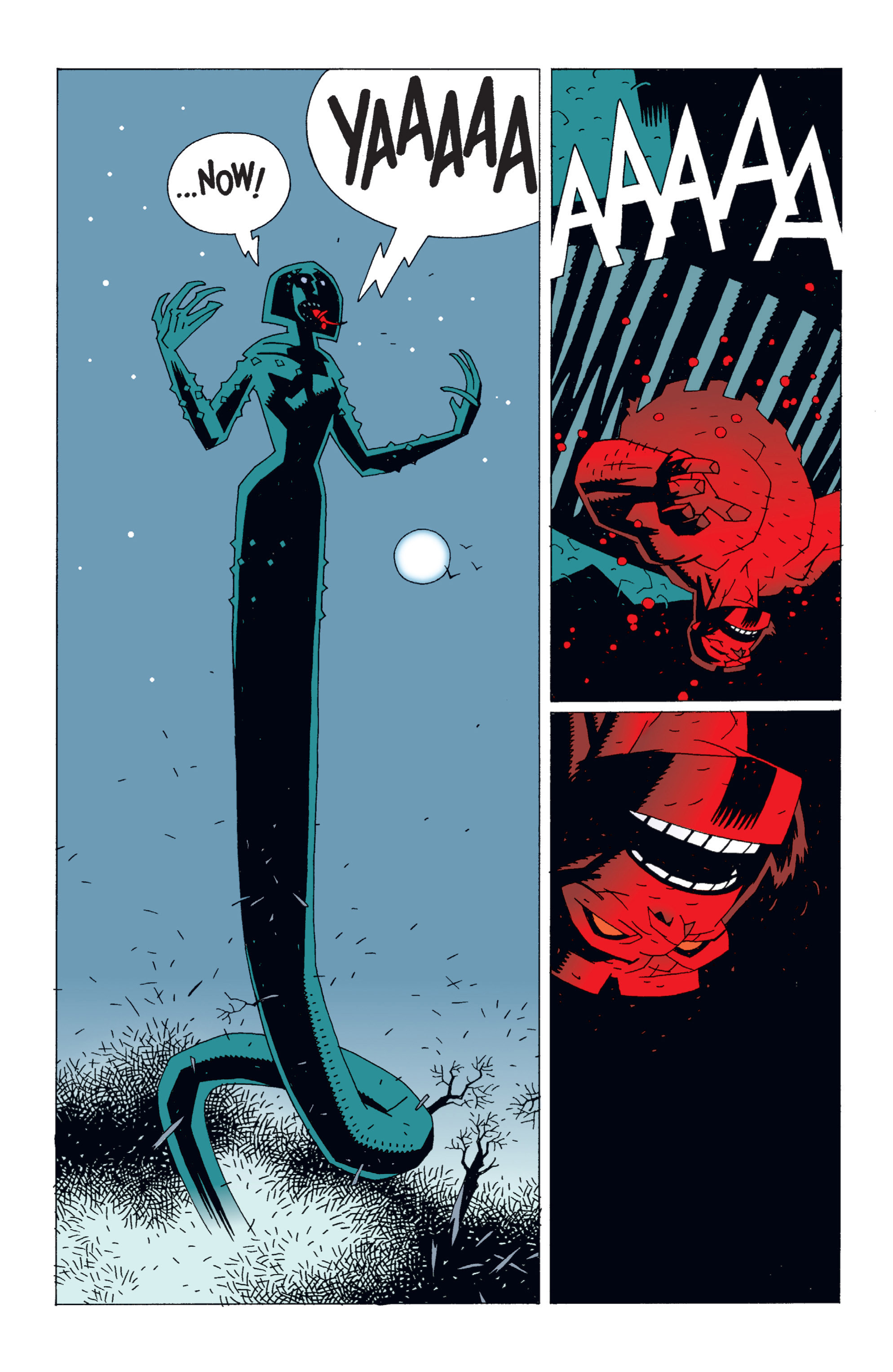 Read online Hellboy comic -  Issue #2 - 121
