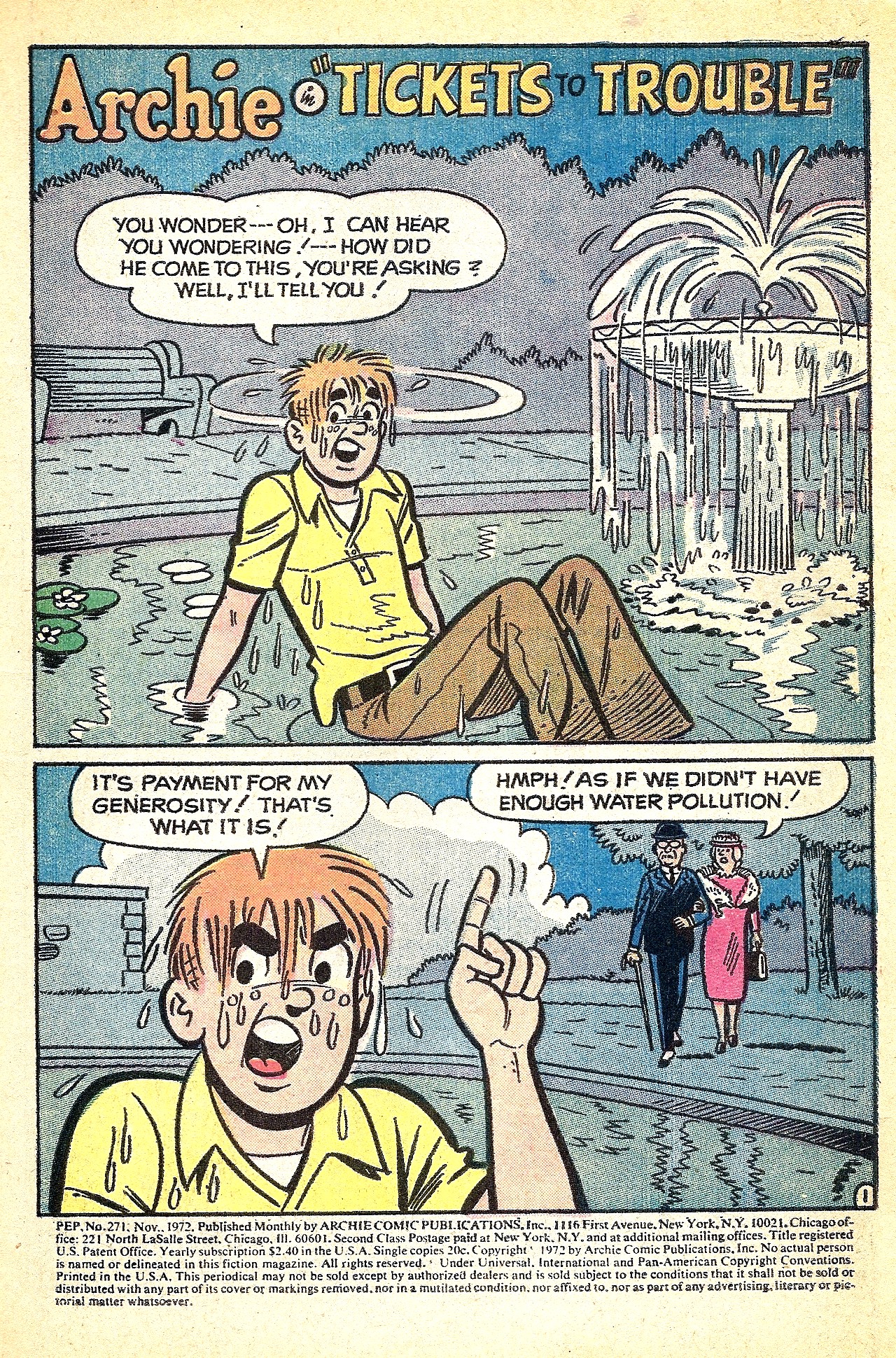 Read online Pep Comics comic -  Issue #271 - 3