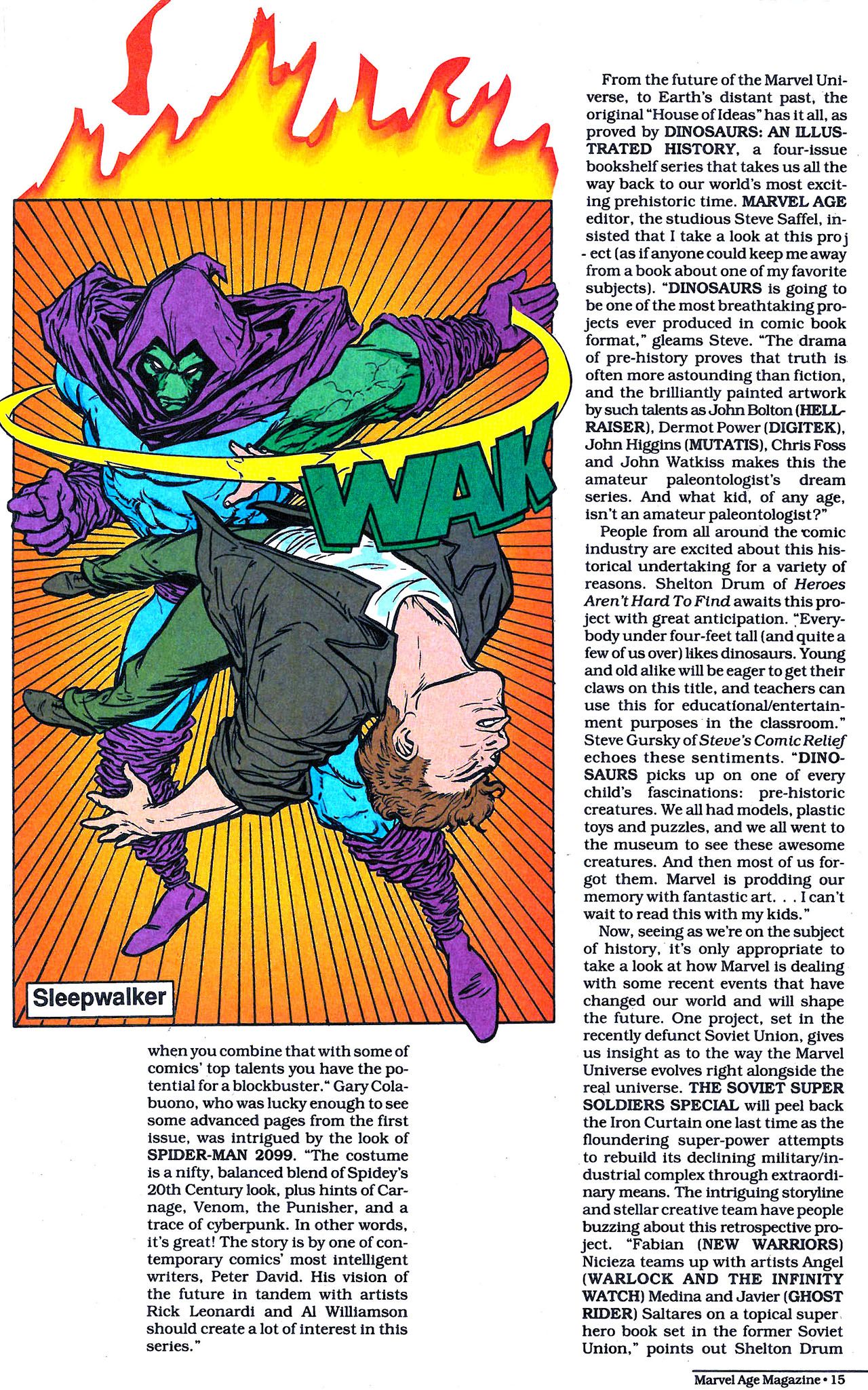 Read online Marvel Age comic -  Issue #118 - 18