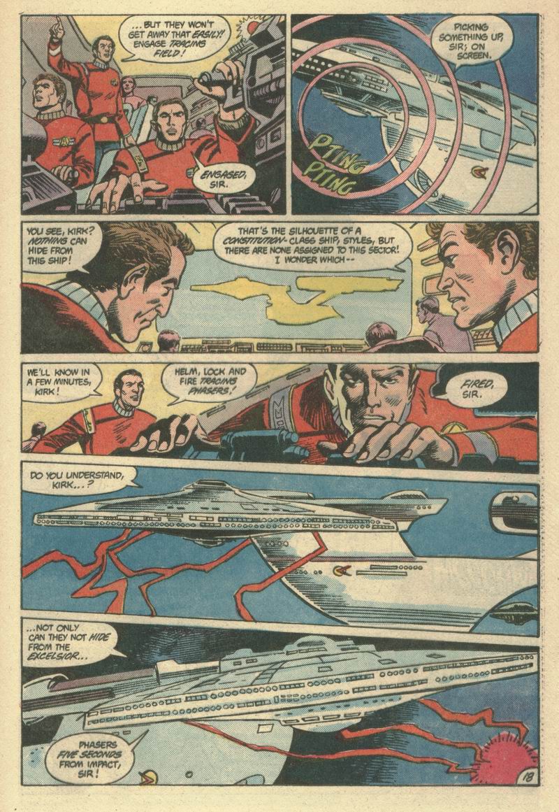 Read online Star Trek (1984) comic -  Issue #10 - 19