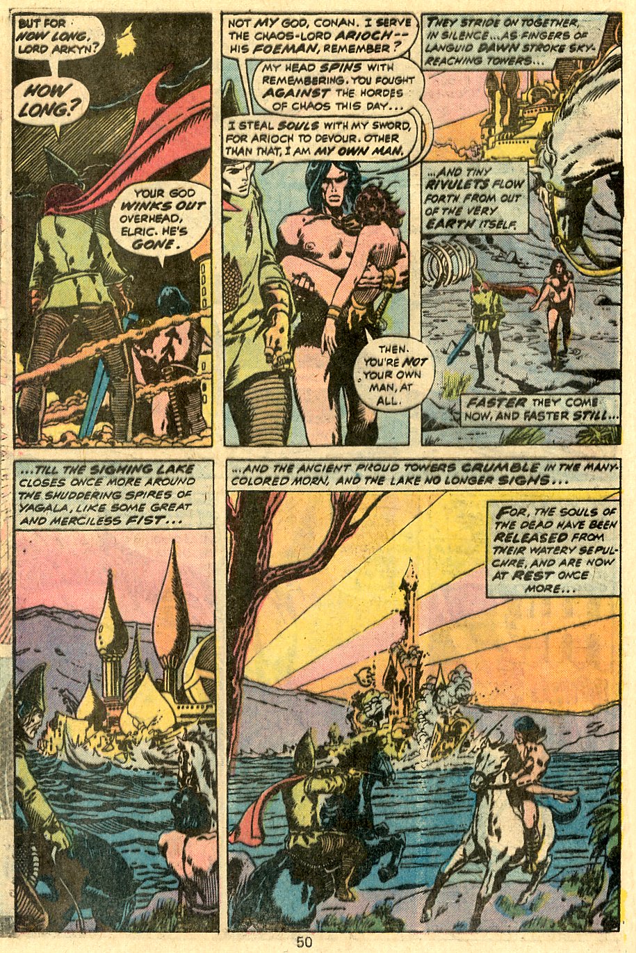 Read online Giant-Size Conan comic -  Issue #5 - 52