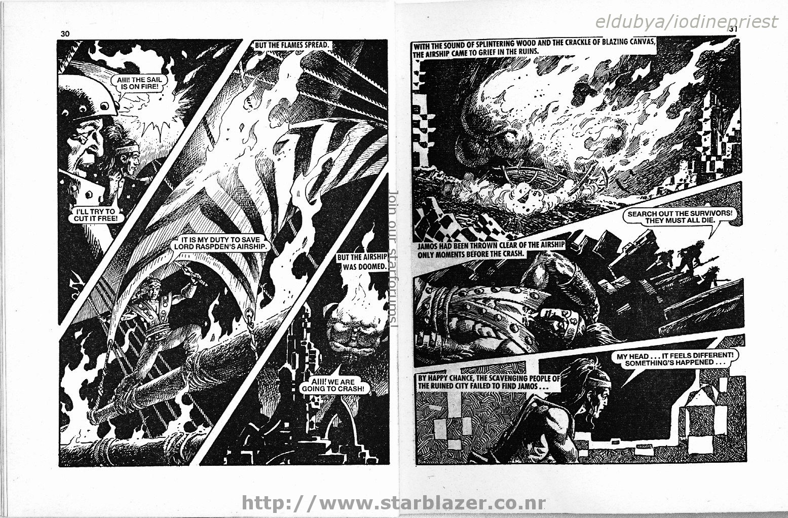 Read online Starblazer comic -  Issue #170 - 17