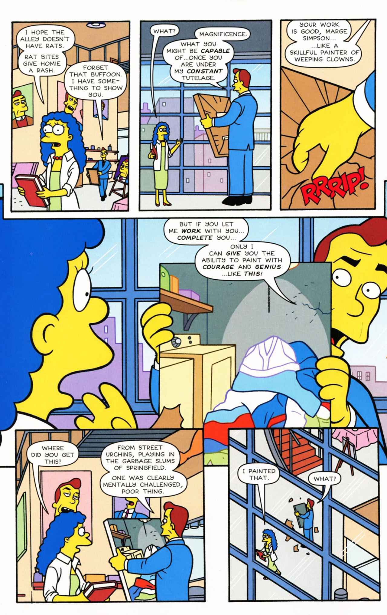 Read online Simpsons Comics comic -  Issue #165 - 22
