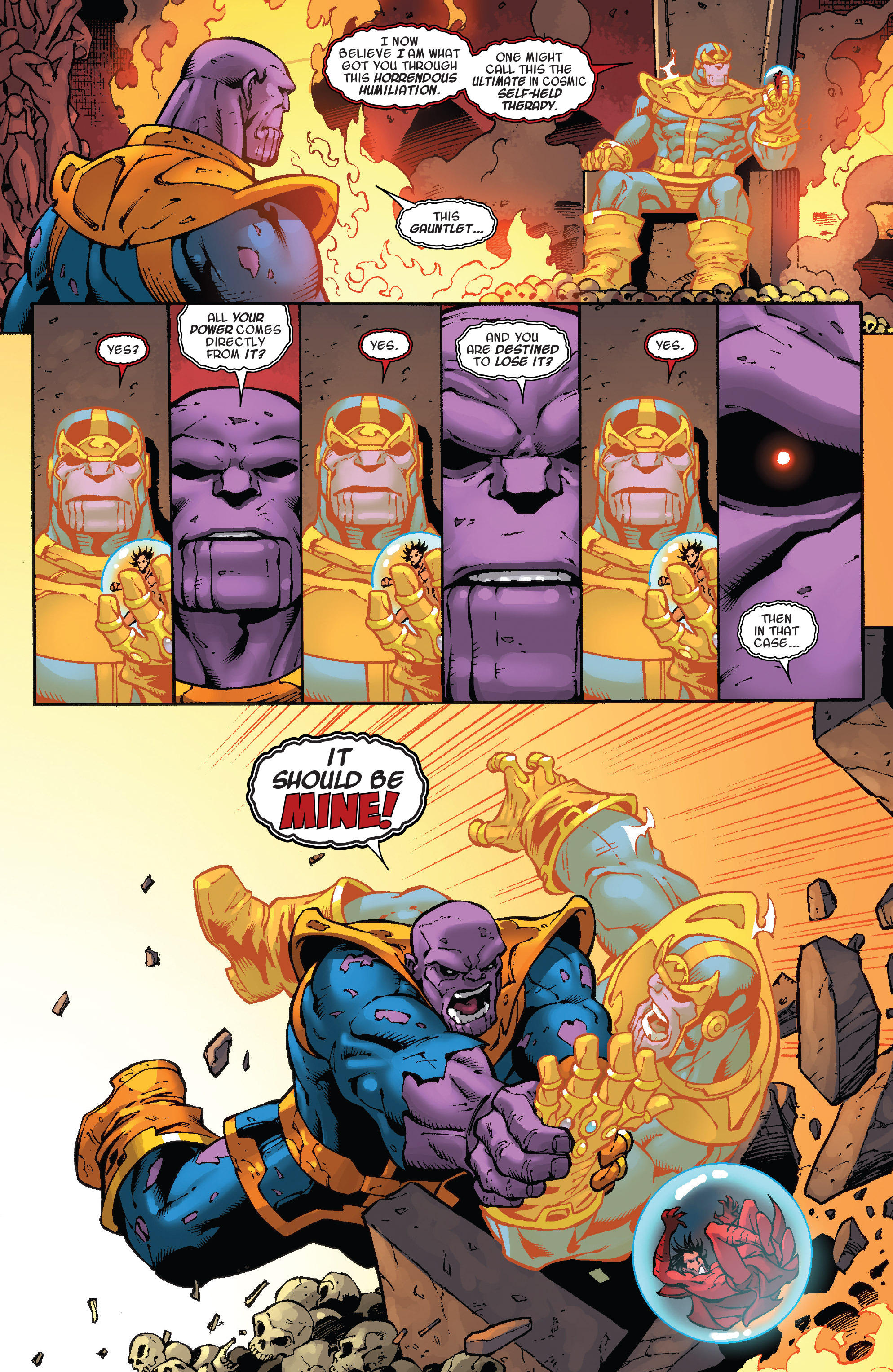 Read online Thanos: A God Up There Listening comic -  Issue # TPB - 371