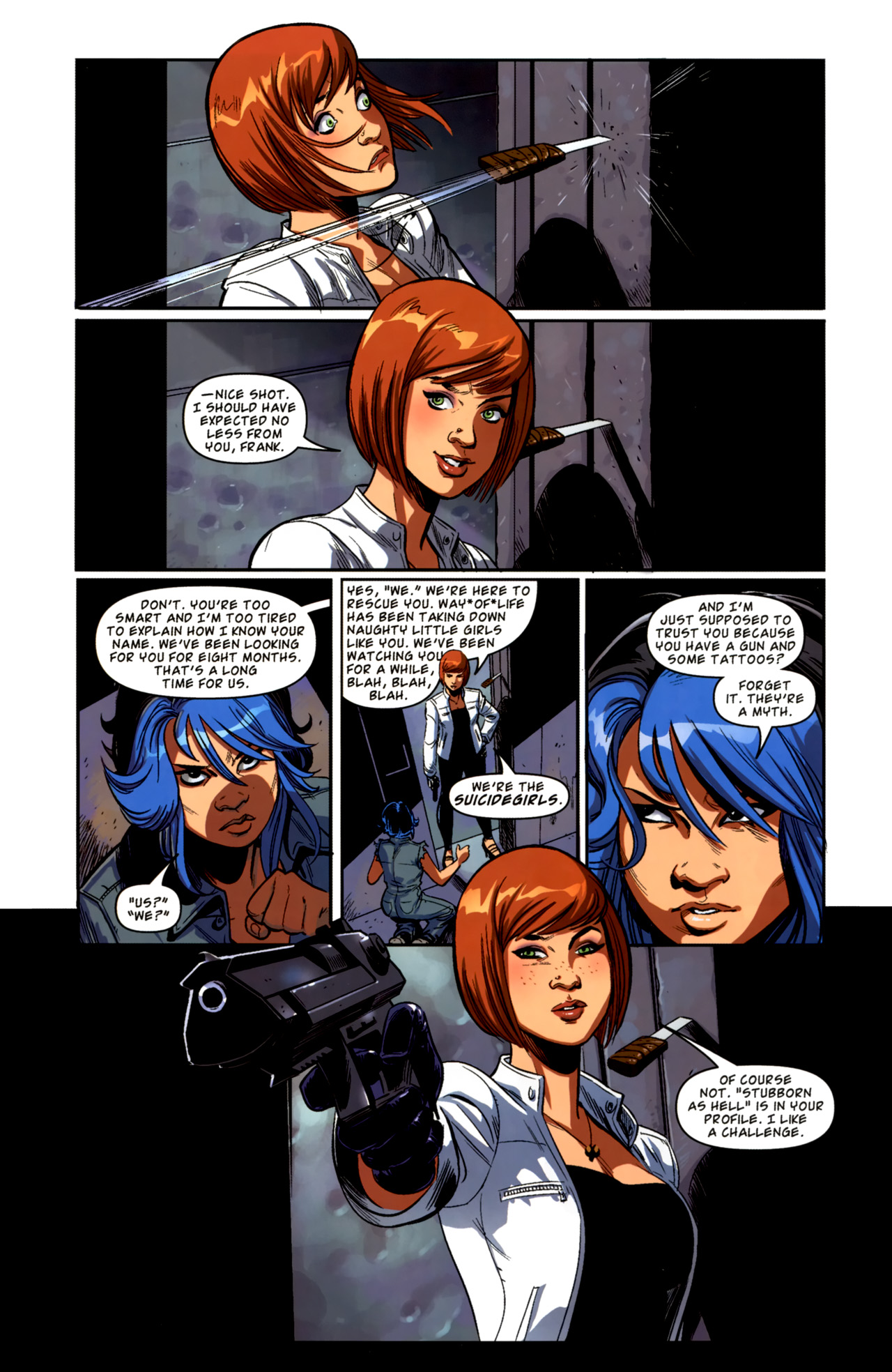 Read online Suicide Girls comic -  Issue #1 - 9