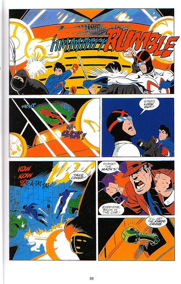 Read online Speed Racer (1987) comic -  Issue #20 - 6