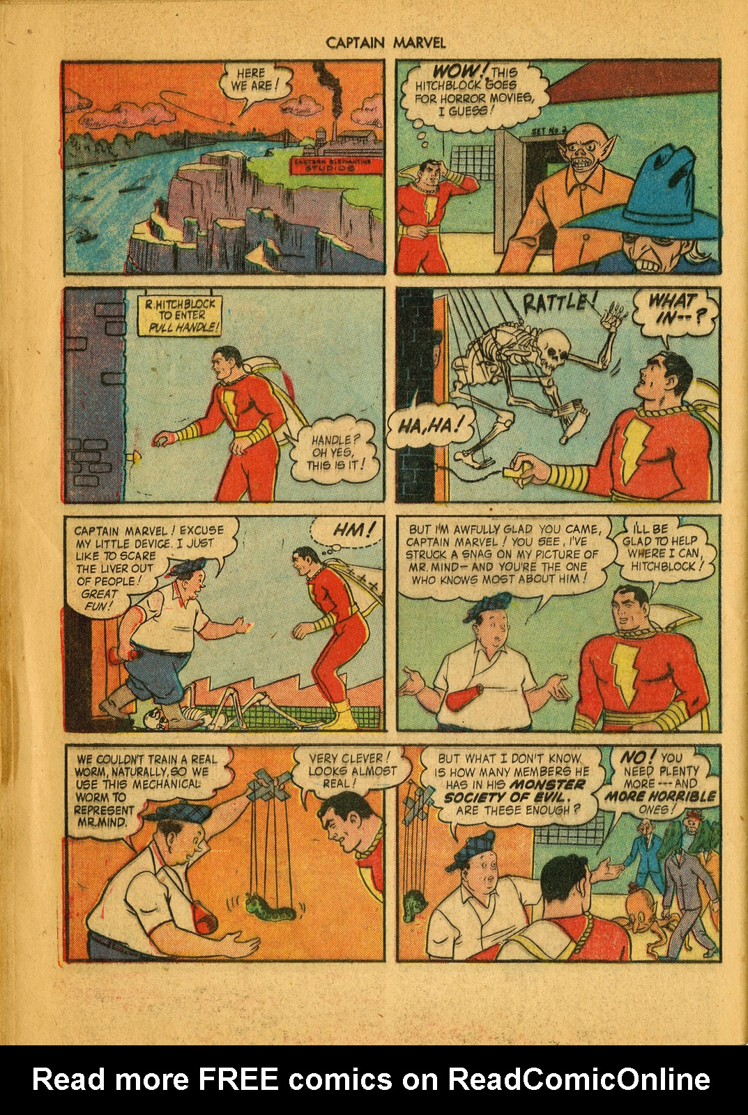 Read online Captain Marvel Adventures comic -  Issue #38 - 44